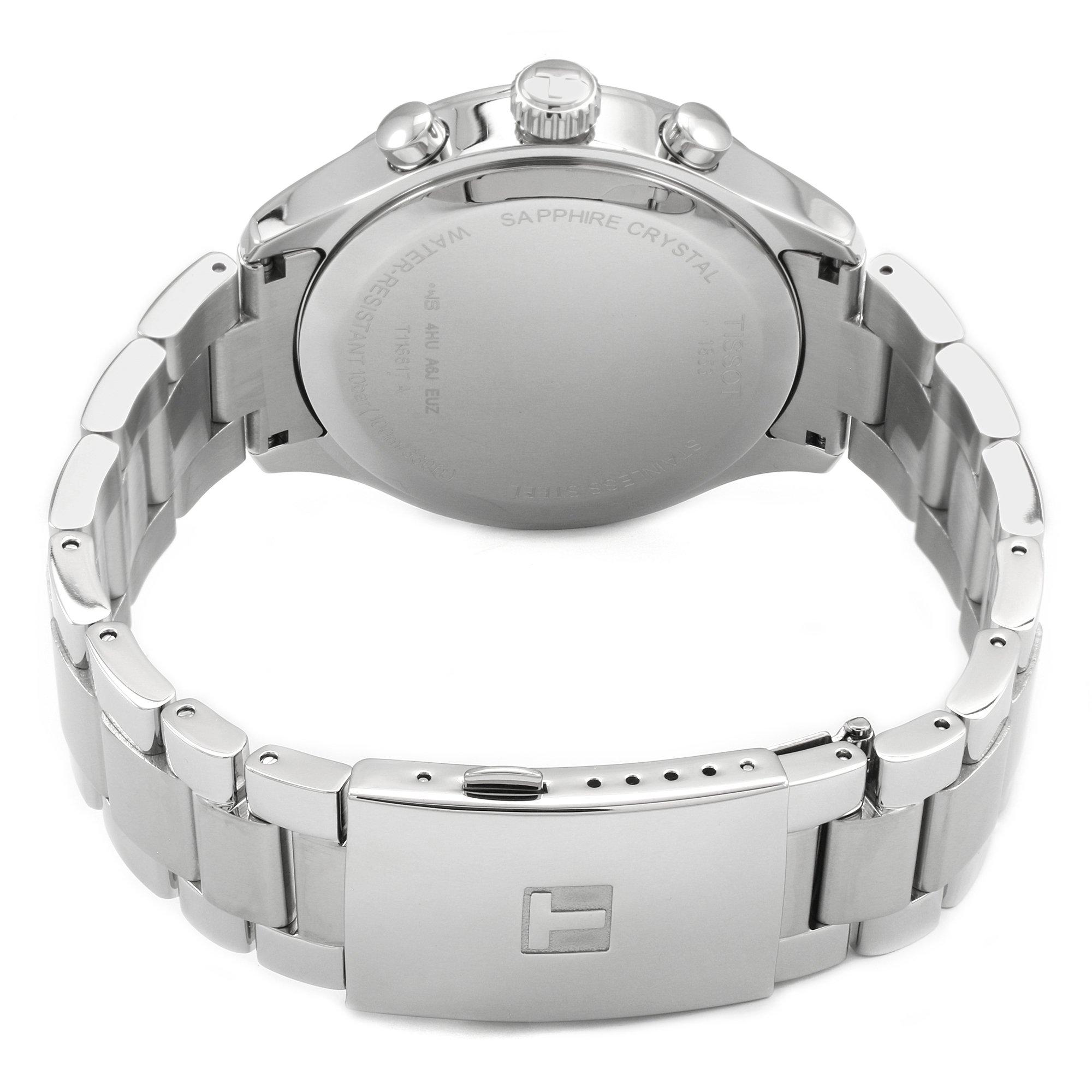 Blue/Steel - Tissot - Men's Chrono XL Analogue Quartz Watch - 4