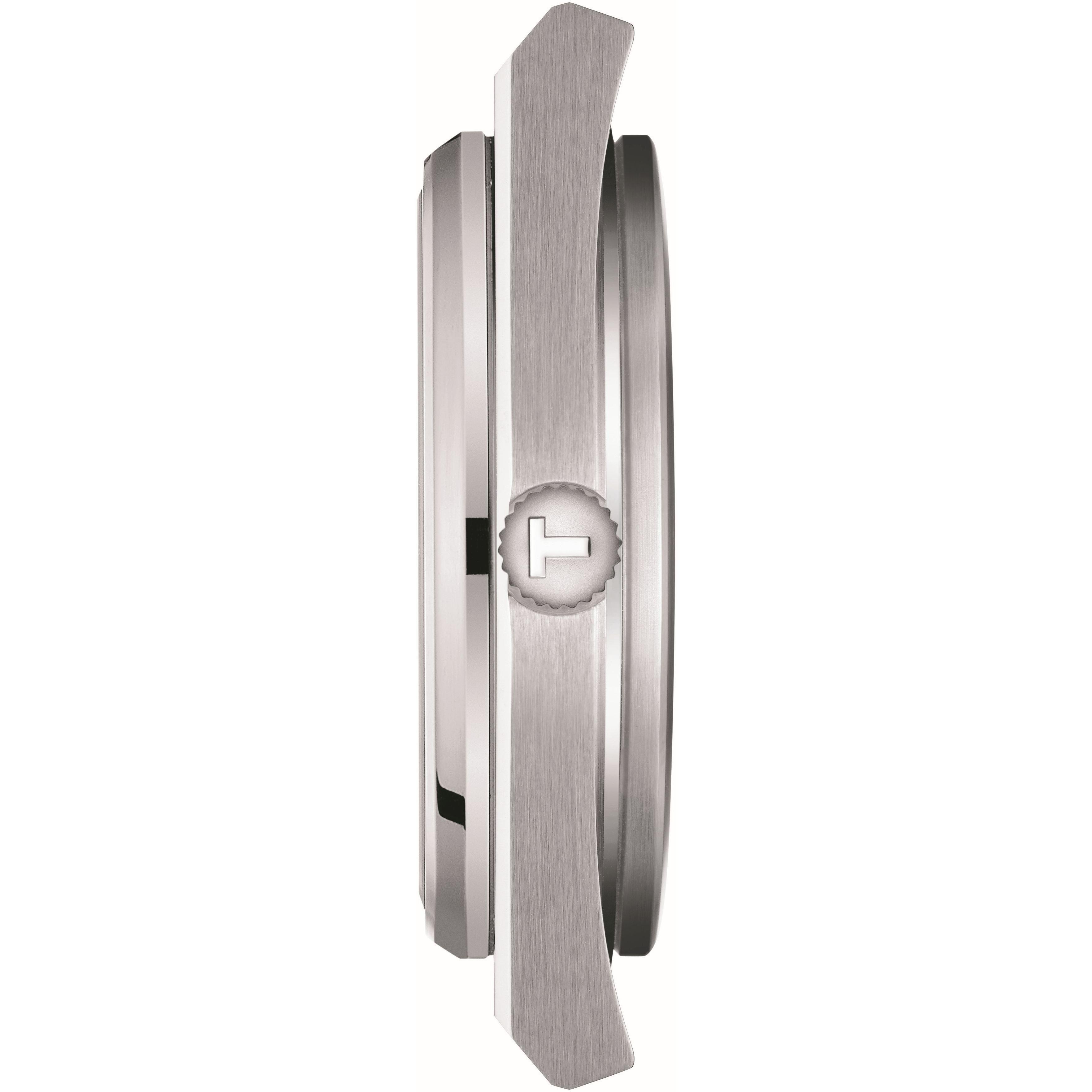 Green/Steel - Tissot - Men's PRX Automatic Analogue Watch - 2