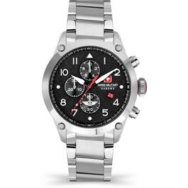 Swiss Military Hanowa Nightflighter Stainless Steel Sports Analogue Watch