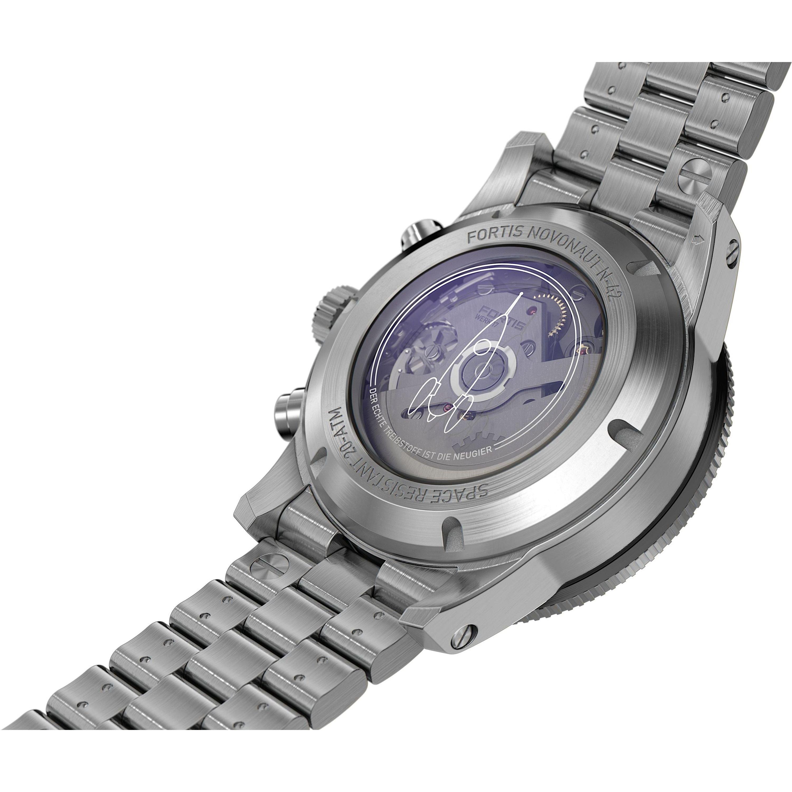 Cobalt Blue - Fortis - Cobalt Analogue Quartz Watch - 3