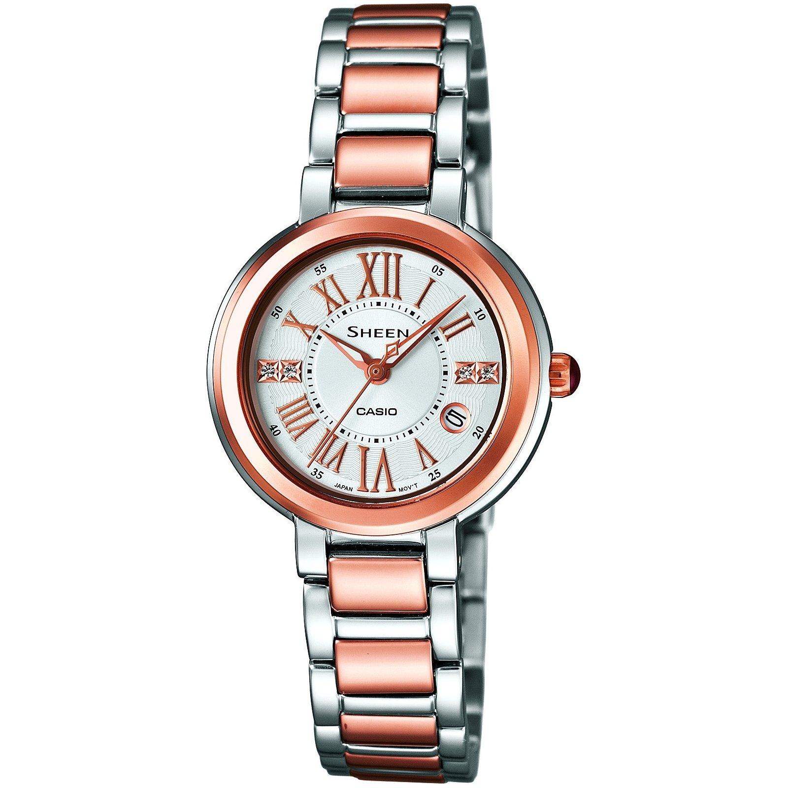 Tw-Tn Rs - Casio - Sheen Plated Stainless Steel Classic Quartz Watch - 1