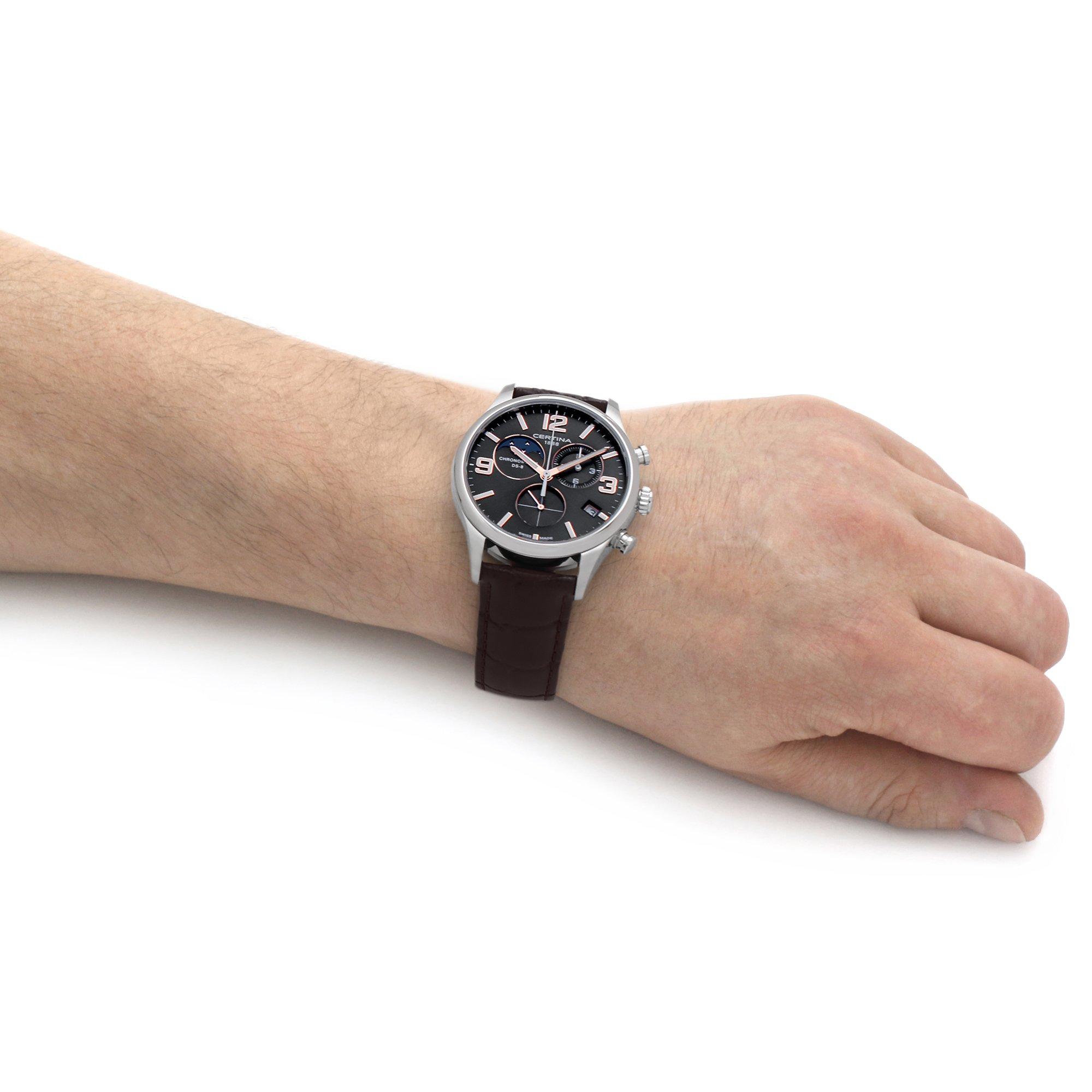 Grey - Certina - Men's Analogue Quartz Watch - 3