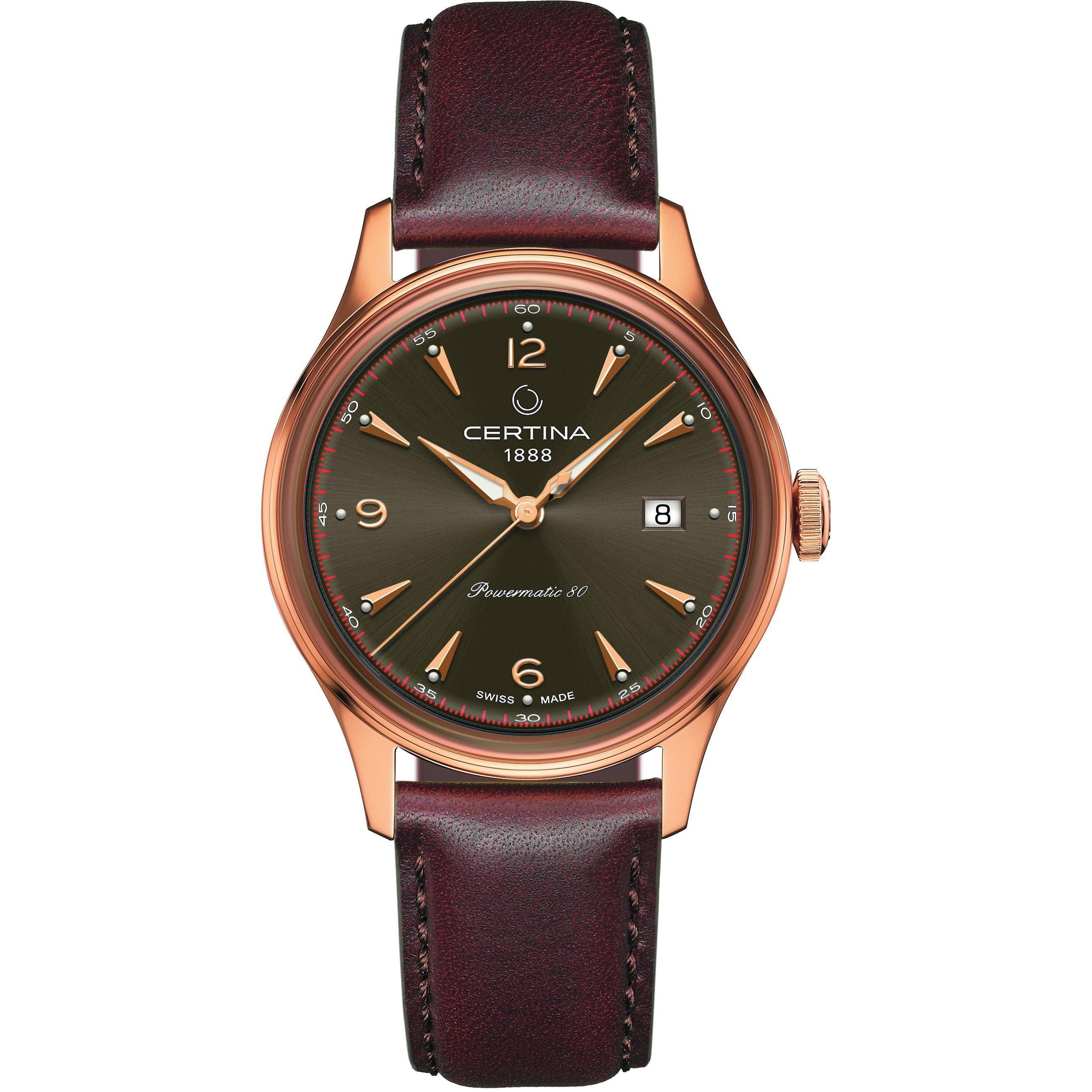 Anthracite - Certina - Men's Analogue Quartz Watch - 1