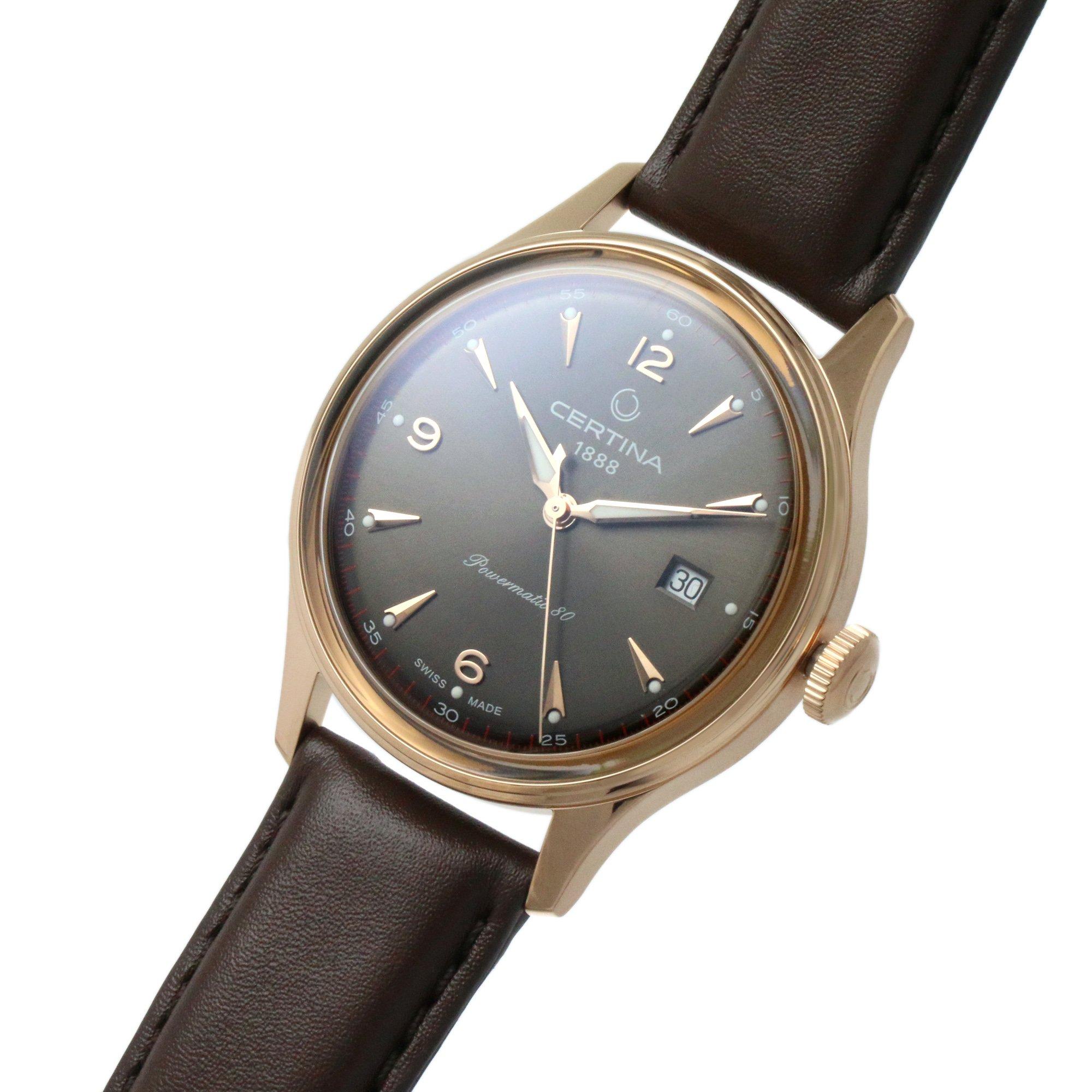 Anthracite - Certina - Men's Analogue Quartz Watch - 2