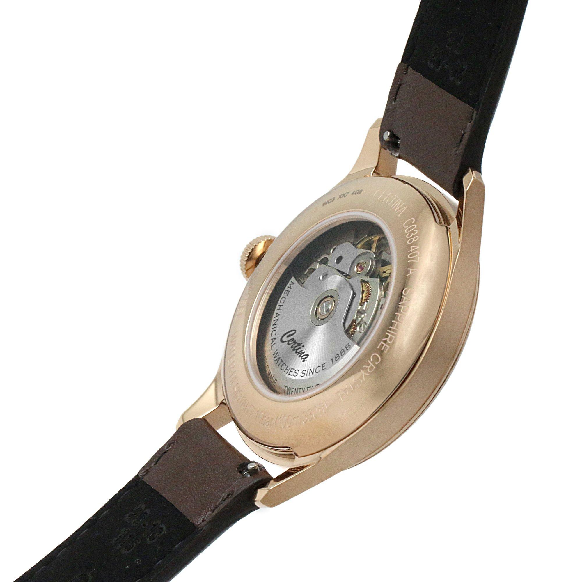 Anthracite - Certina - Men's Analogue Quartz Watch - 4