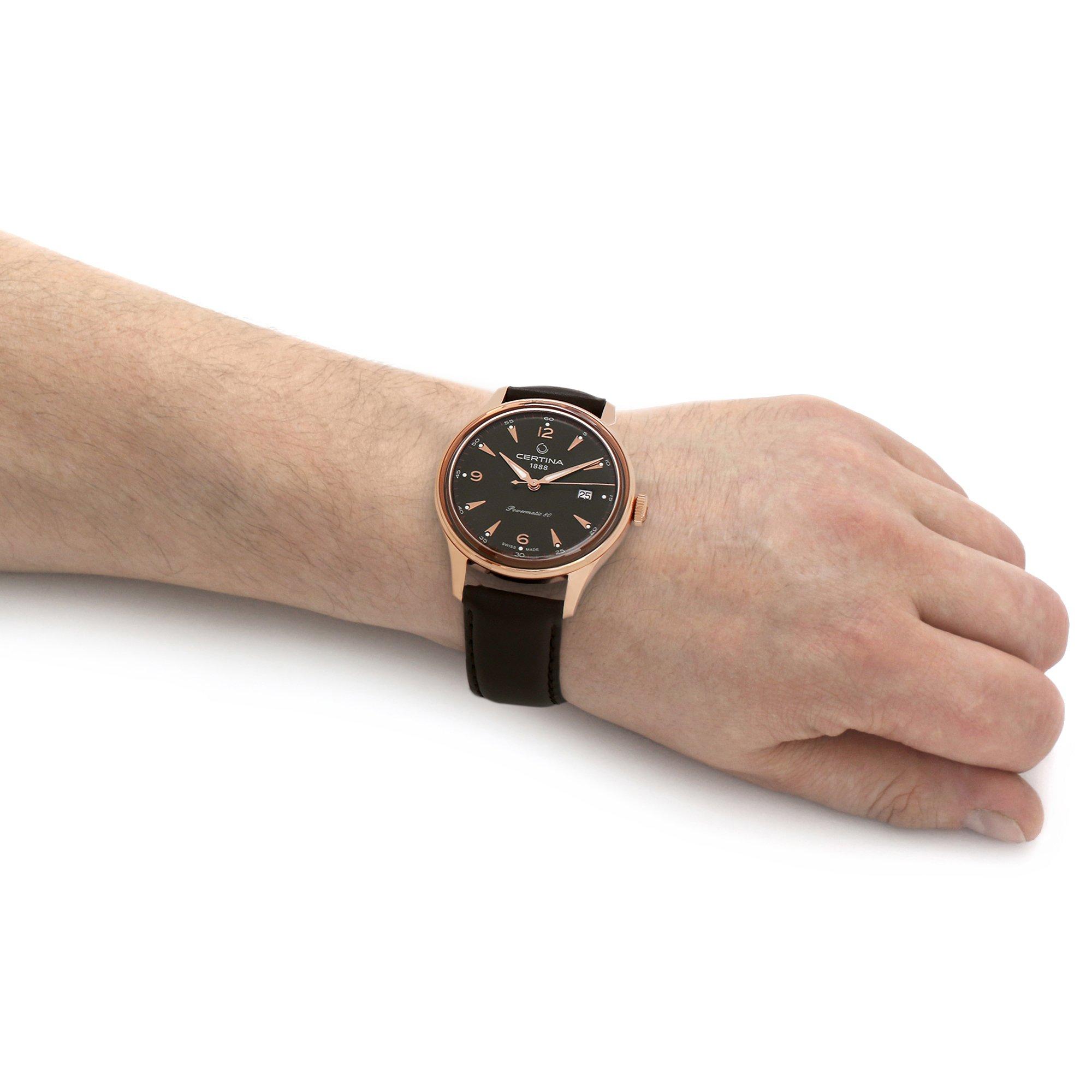 Anthracite - Certina - Men's Analogue Quartz Watch - 5