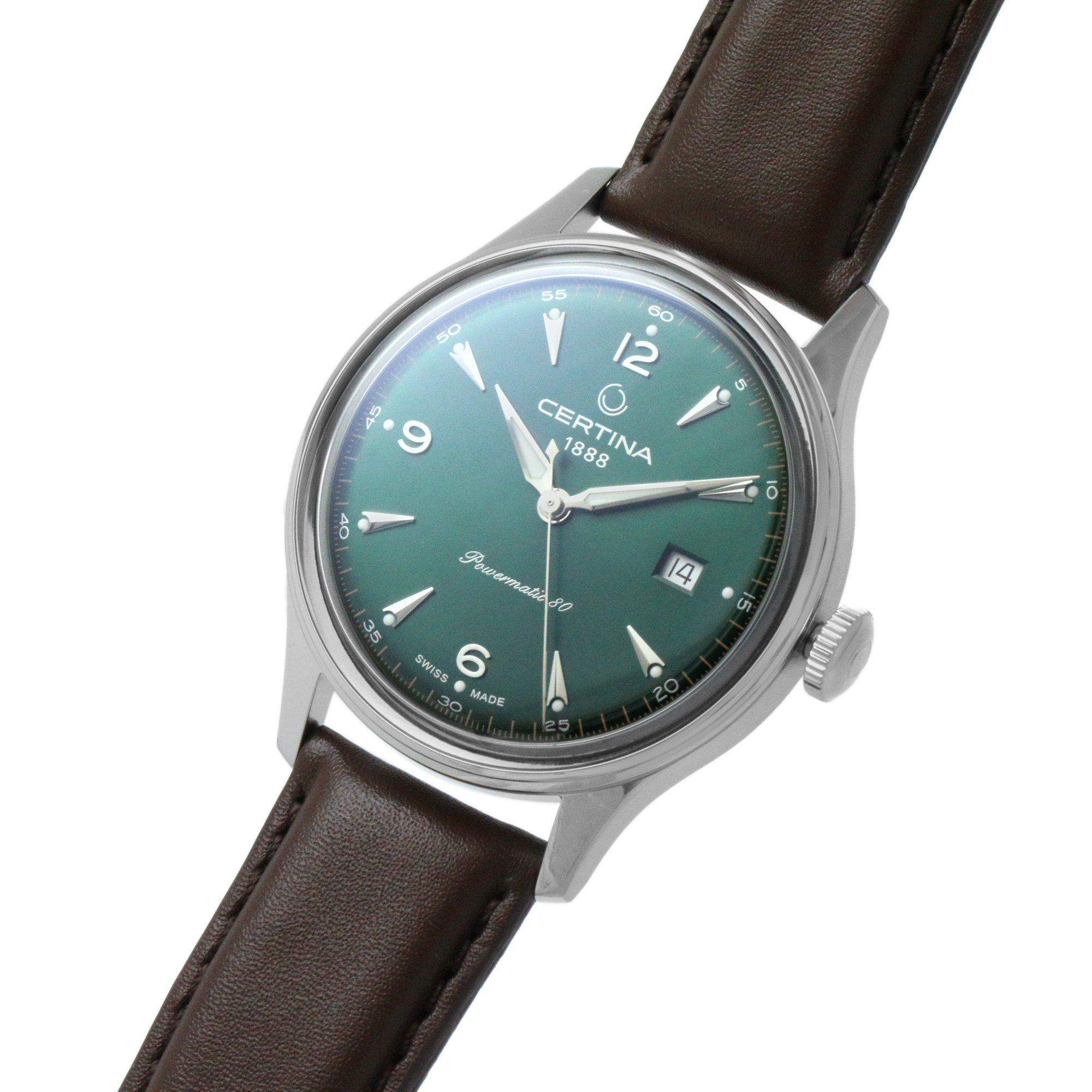 Green - Certina - Men's Analogue Quartz Watch - 4