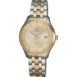 Continental Conti-Matic Gold Plated Stainless Steel Watch
