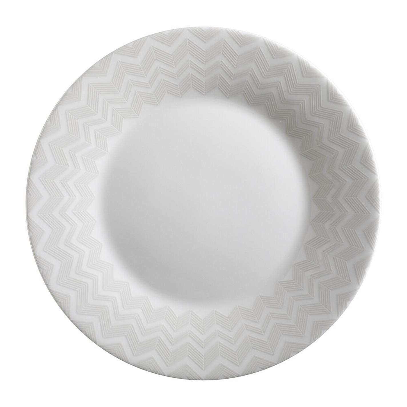 White - Missoni Home Collection - Zag Dessert Plate - Set of 6 - 3
