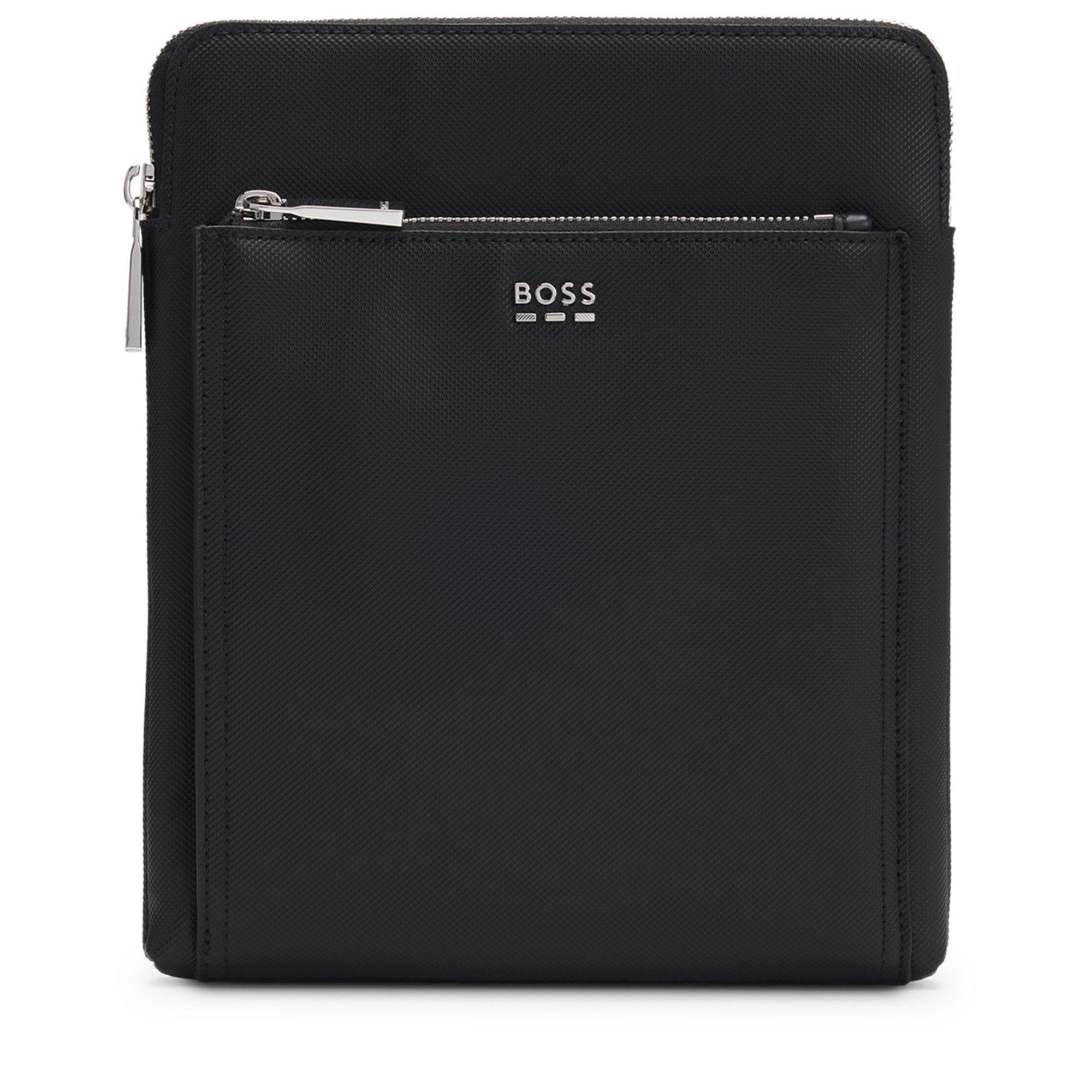 Black 001 - Boss - Men's Jinko Envelope Cross Body Bag - 1