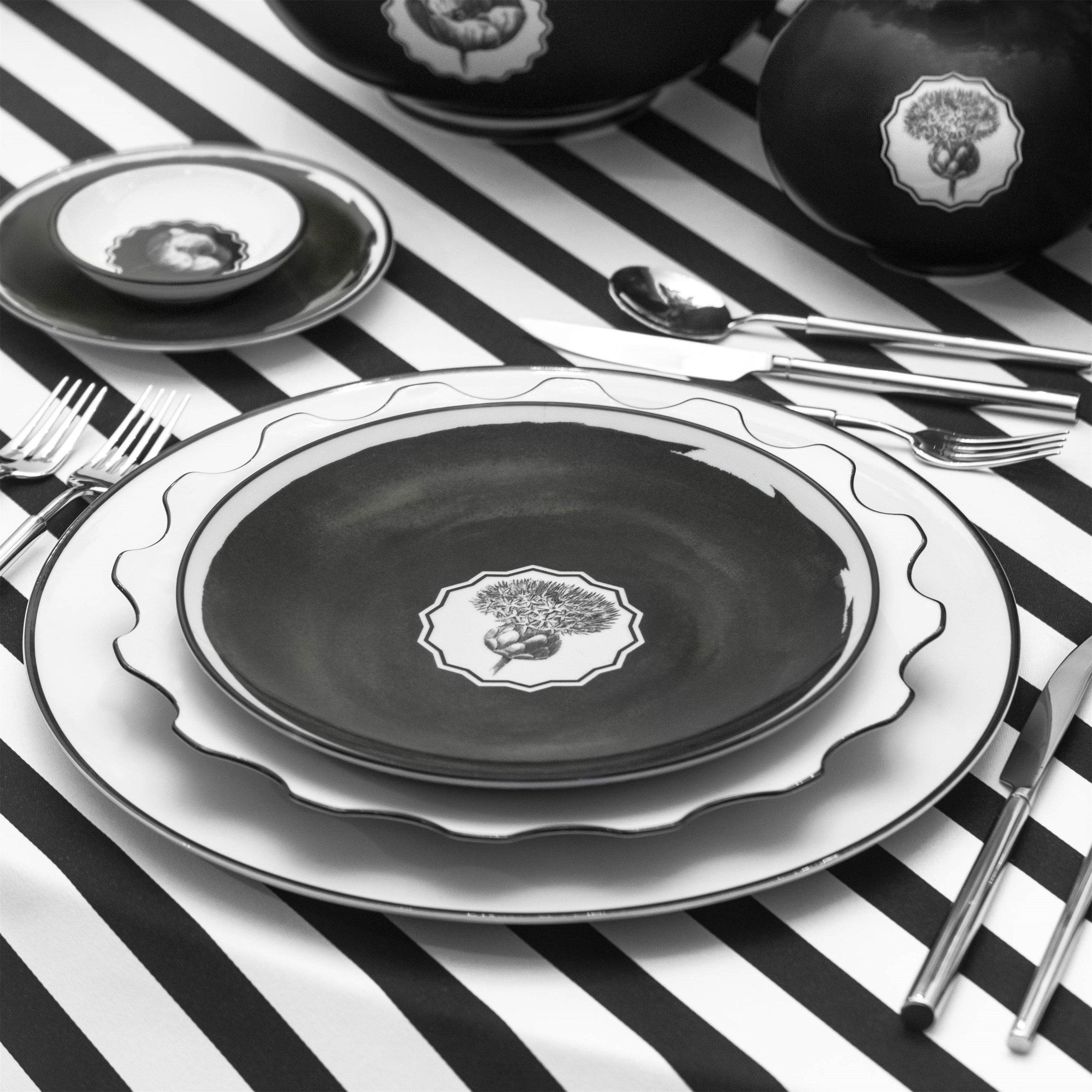 White - Christian Lacroix - ChristianLacroix Herbariae Dessert Plate - Set Of 4 - 5