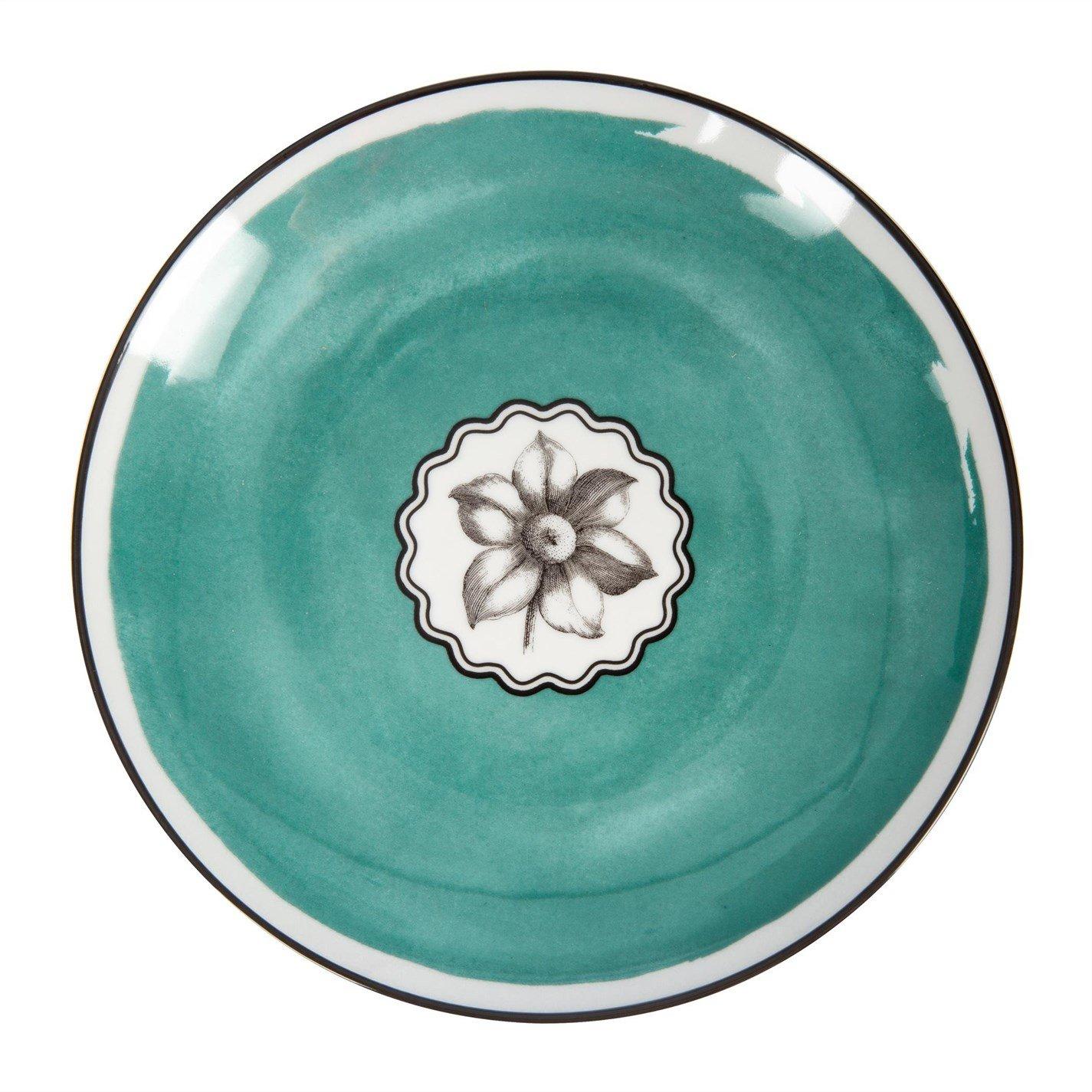 Peacock - Christian Lacroix - ChristianLacroix Herbariae Dessert Plate - Set Of 4 - 3