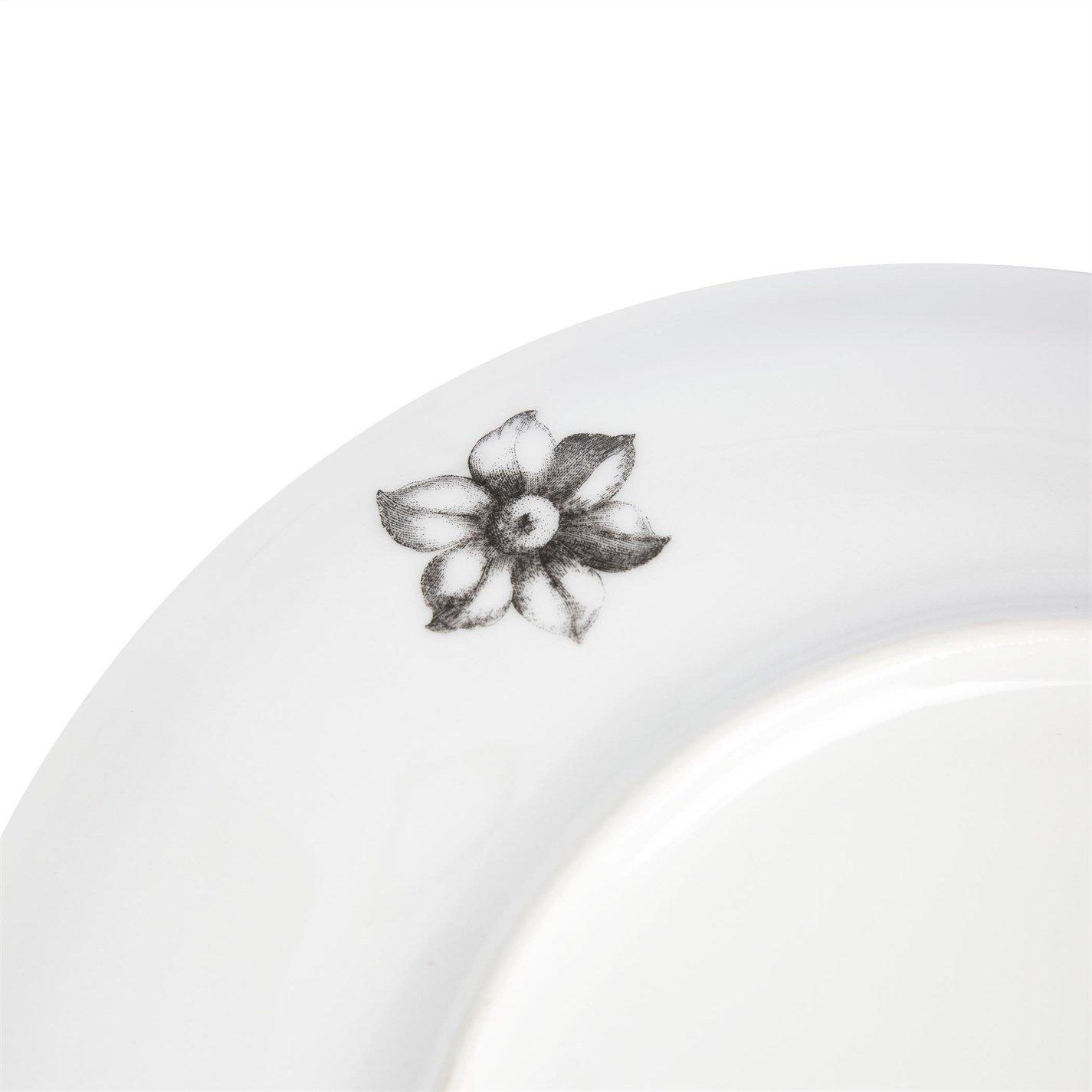 Peacock - Christian Lacroix - ChristianLacroix Herbariae Dessert Plate - Set Of 4 - 6