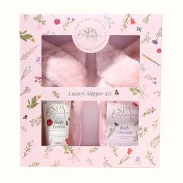 Be You Super Soft Slipper and Bath Set