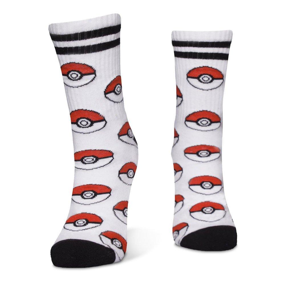 Multi - Pokemon - Iconic Logos Sport Socks - 3
