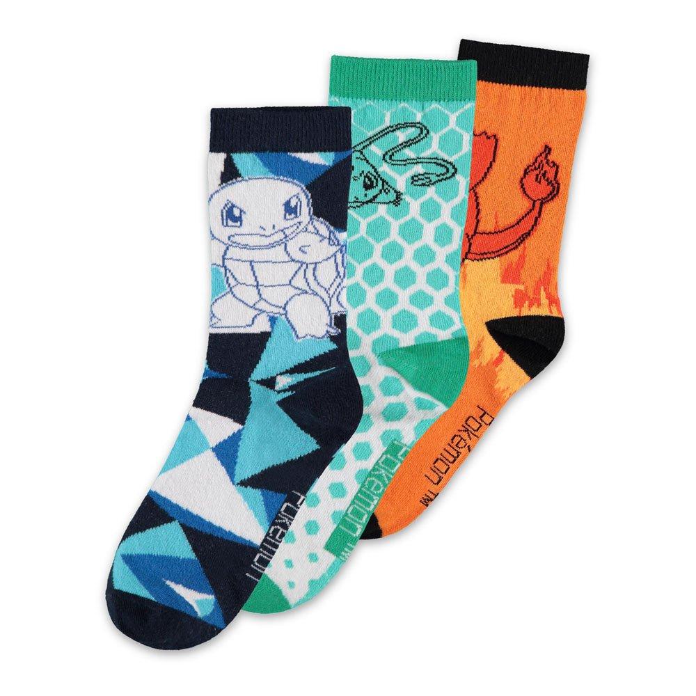Pokemon  Character Set Crew Socks -  - 000