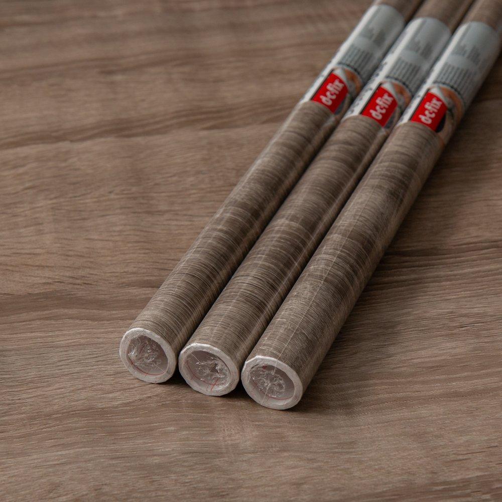 Brown - D C Fix - dc fix Sonoma Truffel Self Adhesive Vinyl Pack 3 - 1
