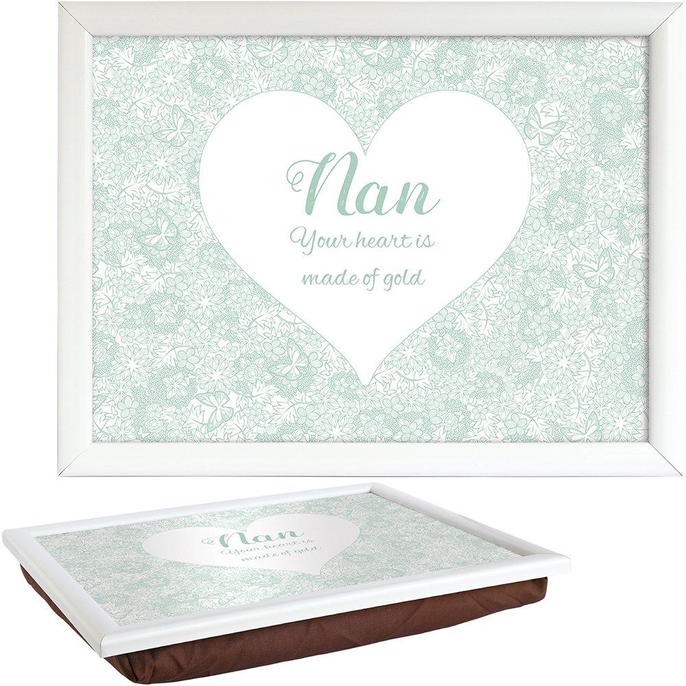 Green - Said With Sentiment - 7556 - Nan Lap tray