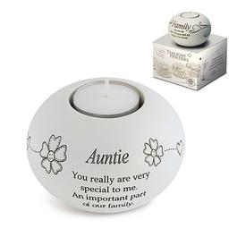 Said With Sentiment 7328 - Auntie Tea Light Holder