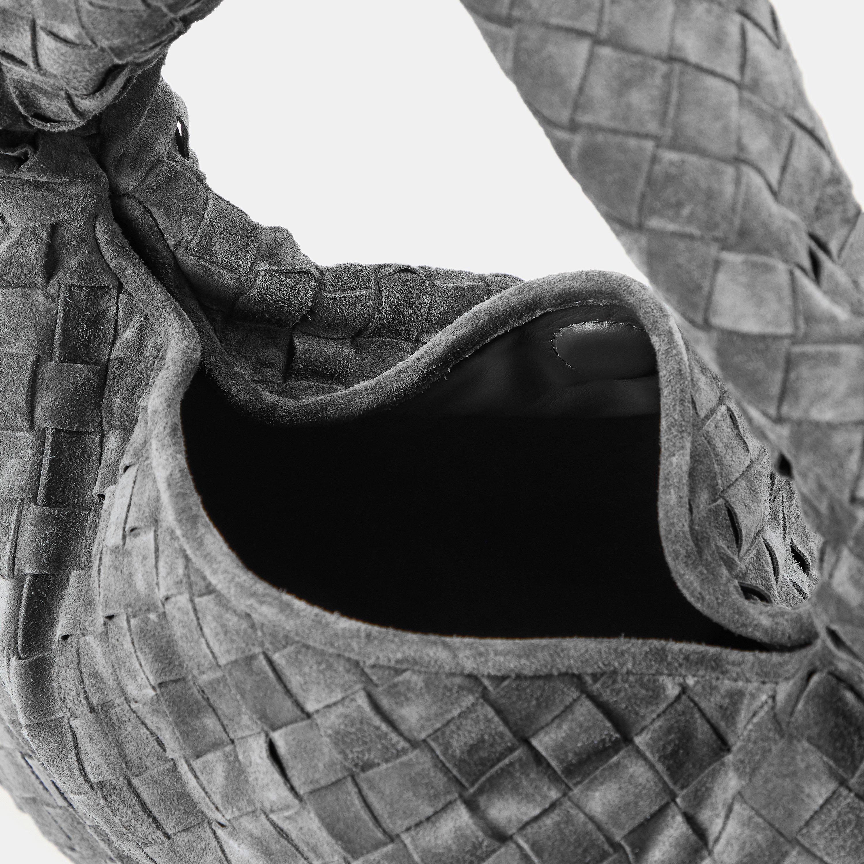 Graphite - Bottega Veneta - Small Hop Bag - 4