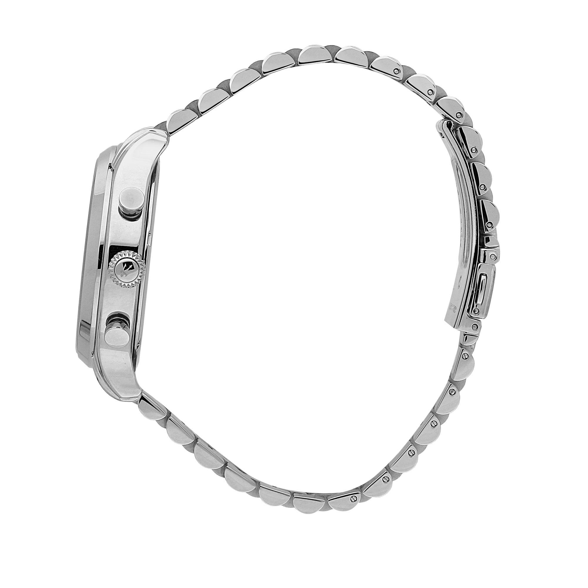 Silver - Maserati - Men's Epoca Analogue Quartz Watch - 2