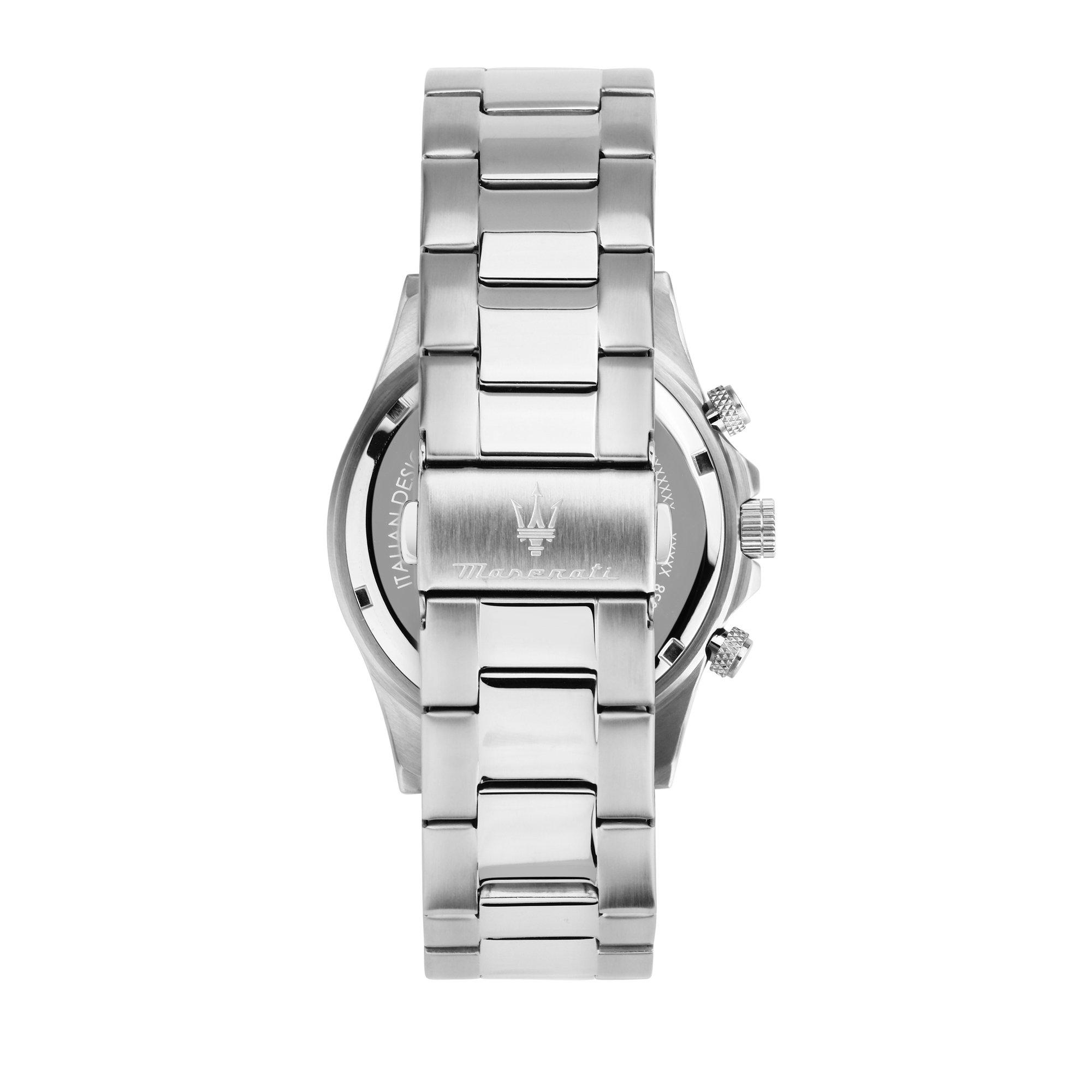 Green/Silver - Maserati - Men's Analogue Quartz Watch - 3