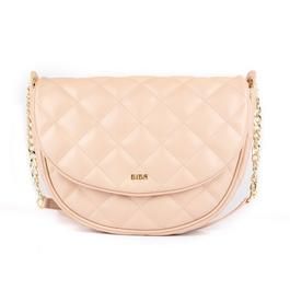 Biba Leather Quilted Shoulder Bag