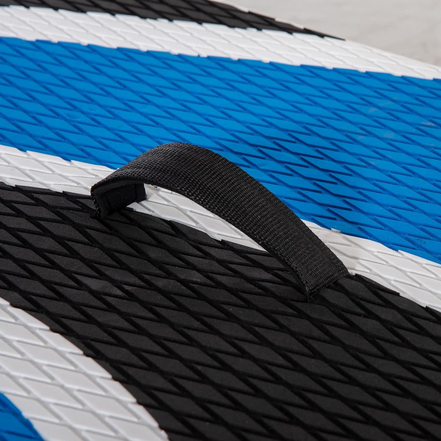 Blue - Outsunny - 10.6 32 Inflatable StandUp Paddle Board - 7