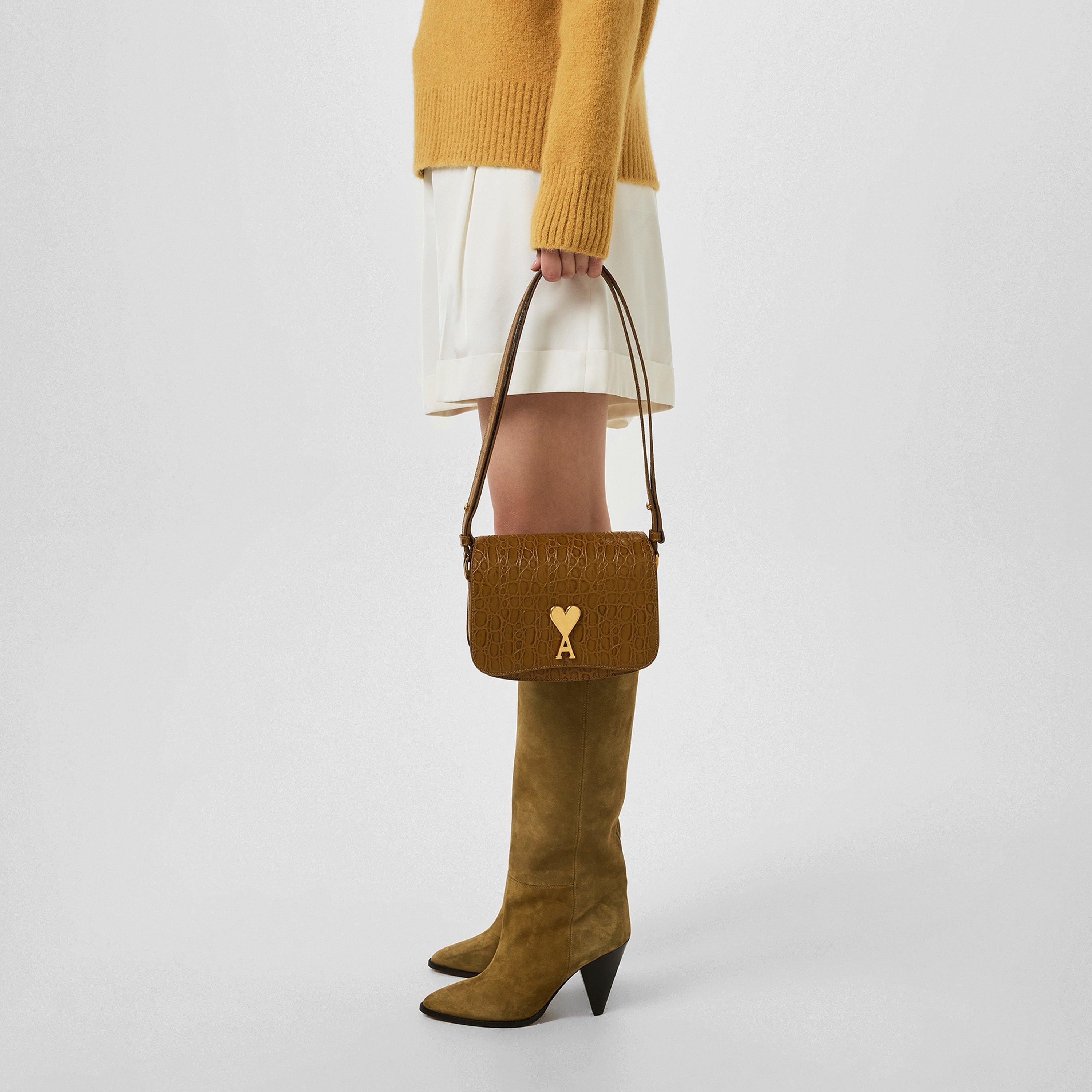 Bronze/298 - Ami Paris - Paris Shoulder Bag - 2