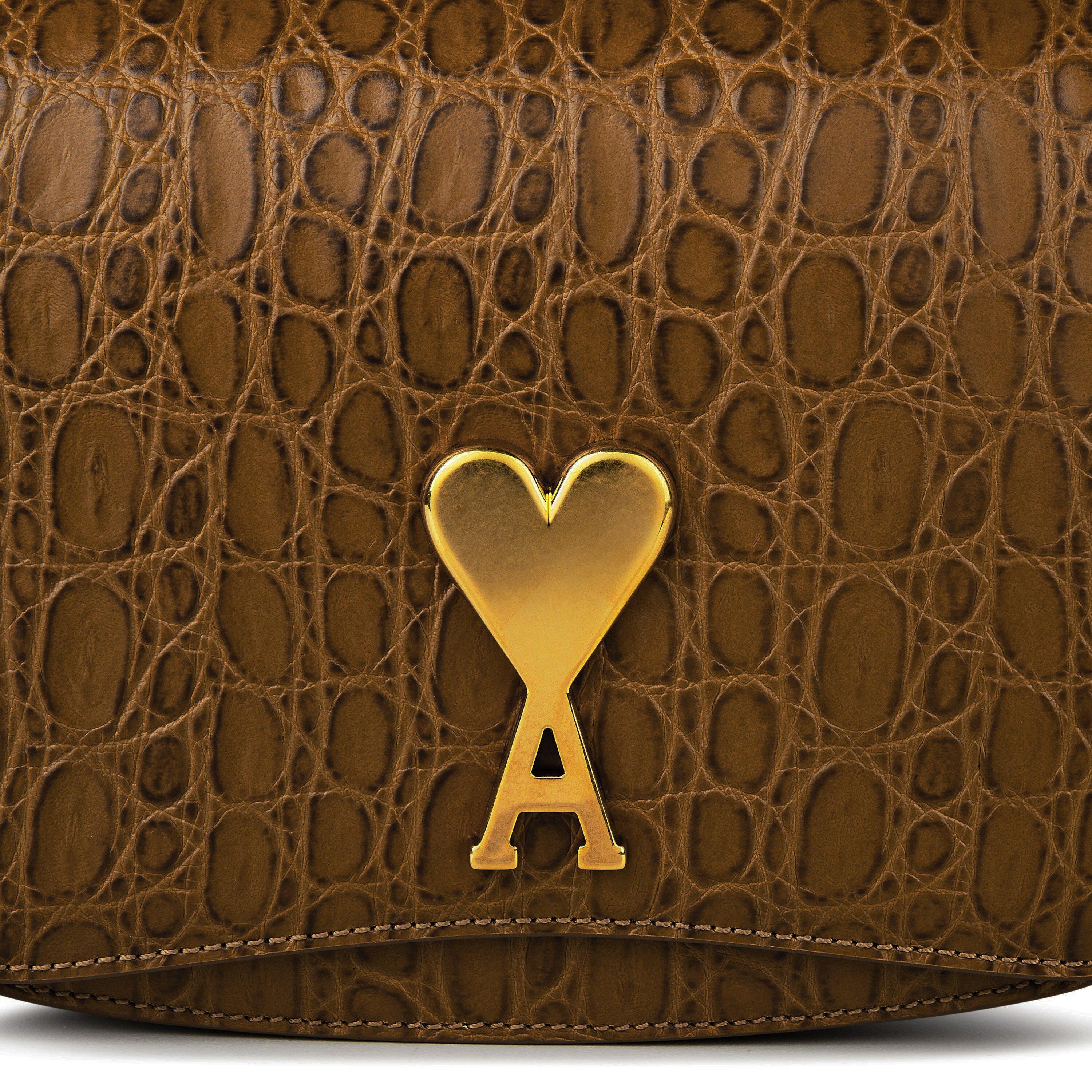 Bronze/298 - Ami Paris - Paris Shoulder Bag - 8