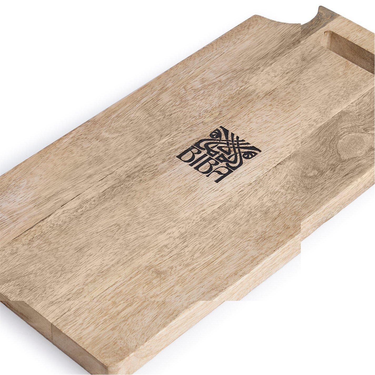 Natural - Biba - Biba Logo Cheese Board - 3