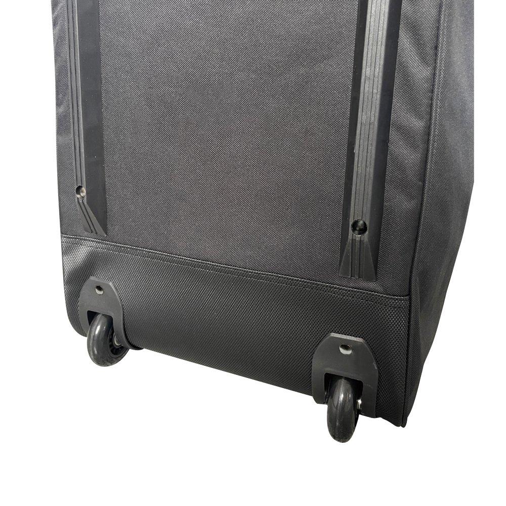 Zwart - Slazenger - Golf Travel Bag - 8