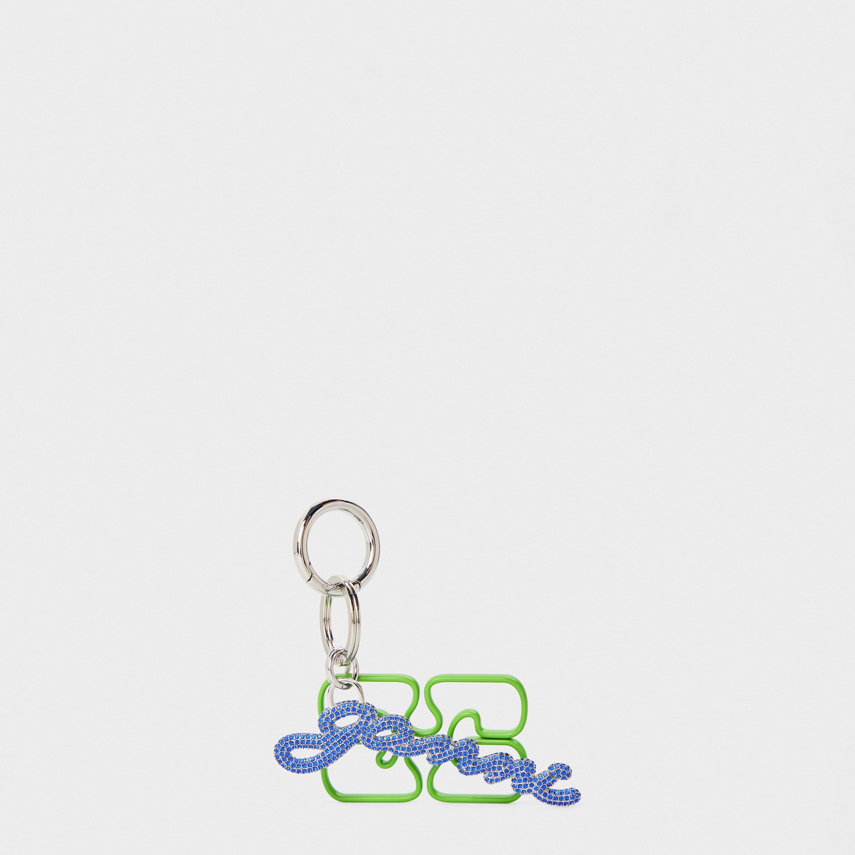 Flash Green - Ganni - Women's Signature Keyring - 1