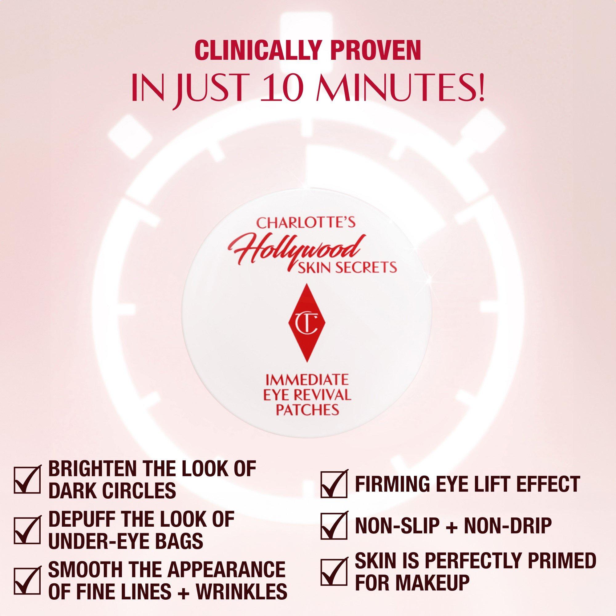 CLEAR - Charlotte Tilbury - Charlotte's Hollywood Skin Secrets Immediate Eye Revival Patches - 3