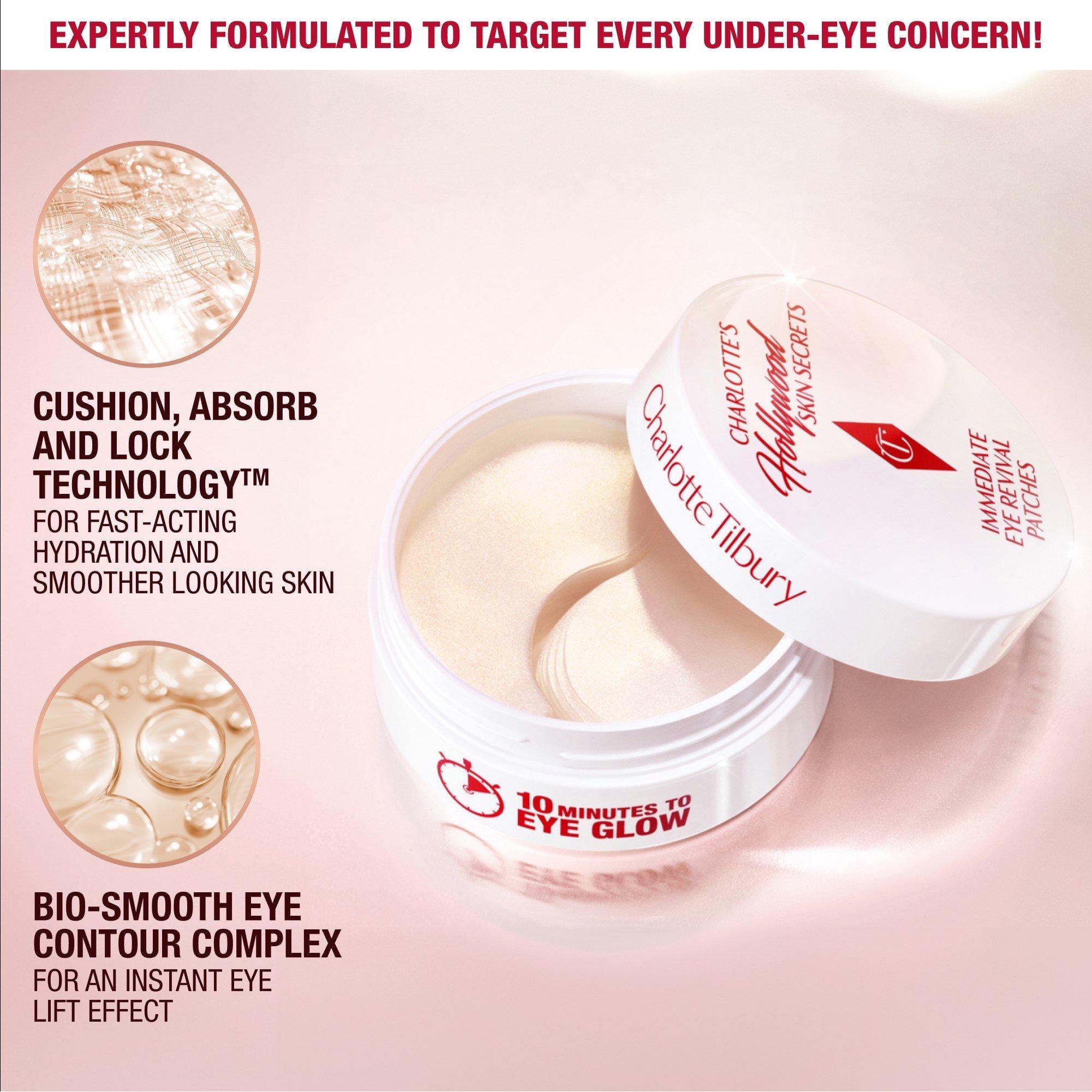 CLEAR - Charlotte Tilbury - Charlotte's Hollywood Skin Secrets Immediate Eye Revival Patches - 5