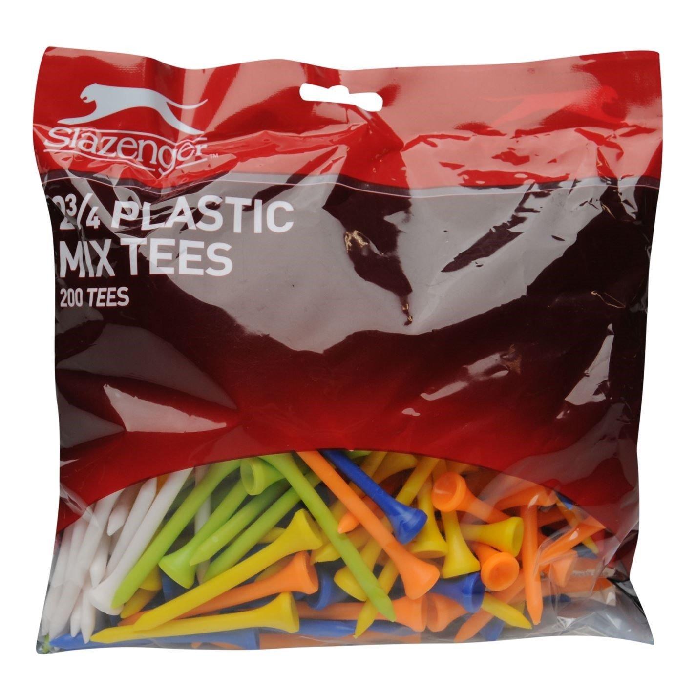 2 3/4 200pk - Slazenger - Plastic Mix Tees - 1
