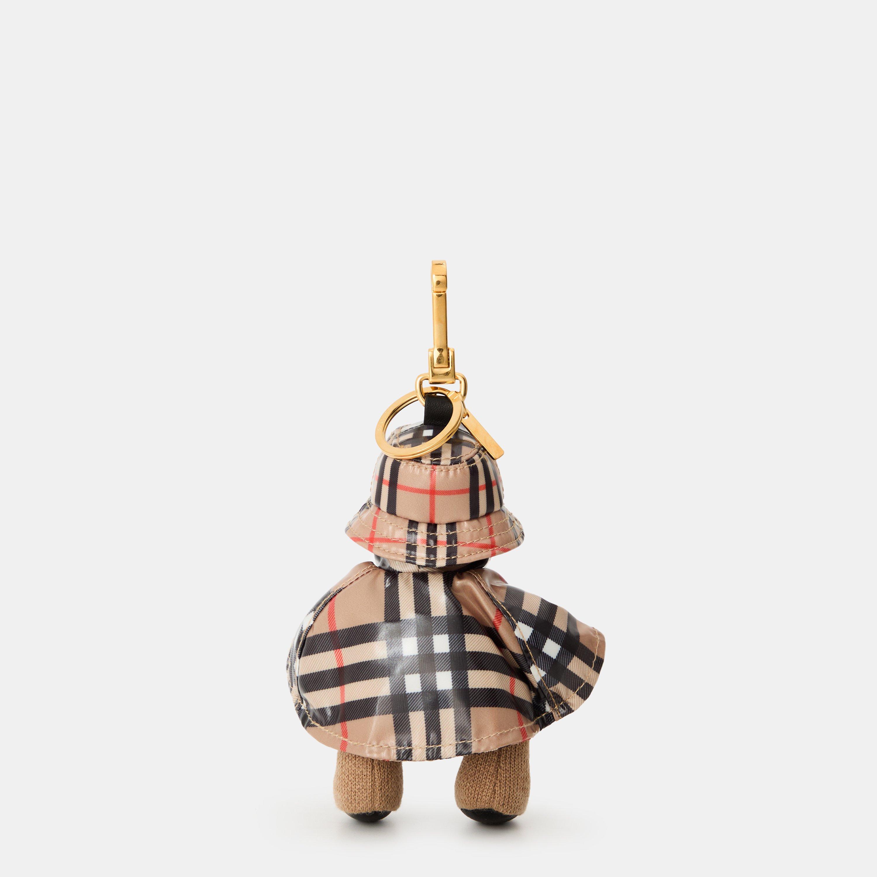 Sand - Burberry - Women's Thomas Bear Keyring - 2