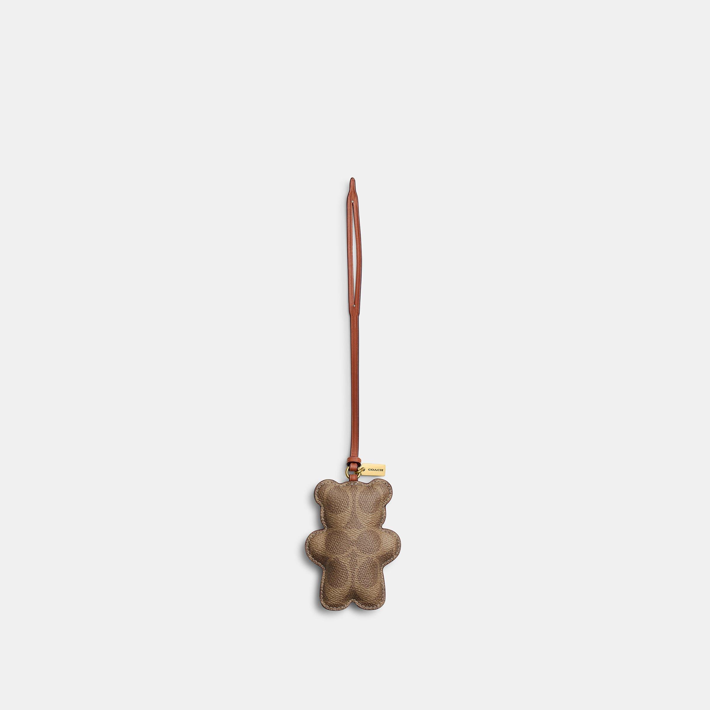 Coach Women's Puffy Charm Keyring - Bear Sig