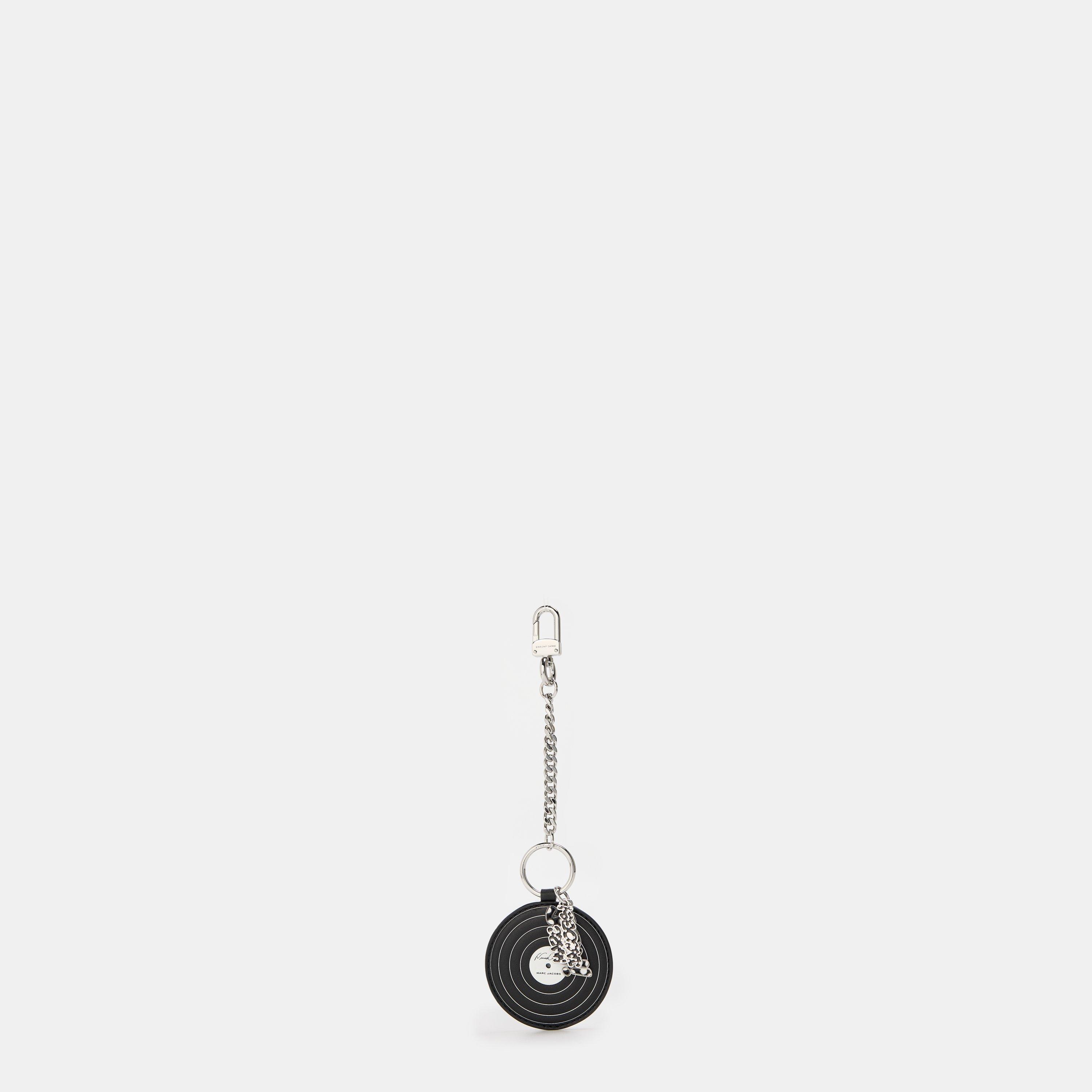 Marc Jacobs Women's Vinyl Bag Charm Keyring - Black Vinyl
