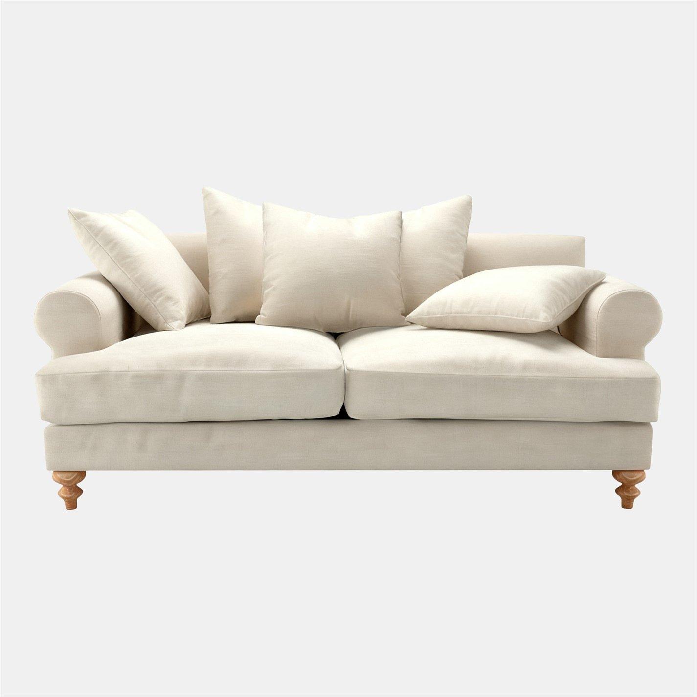 Biege Chenille - Biba - Biba Freddy 2.5 Seaters Sofa - 4