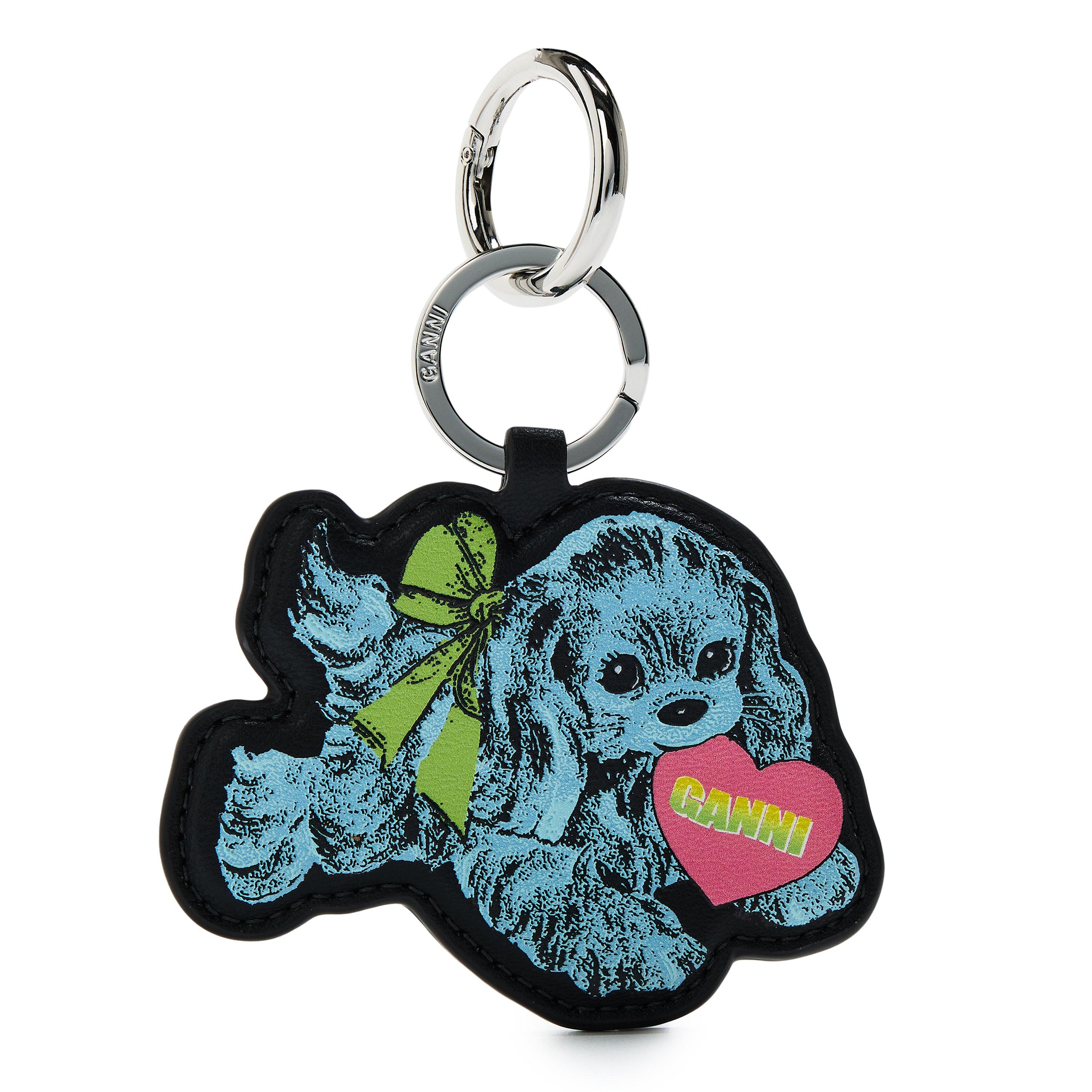 Ganni | Women's Dog Keyring | Cruise Fashion