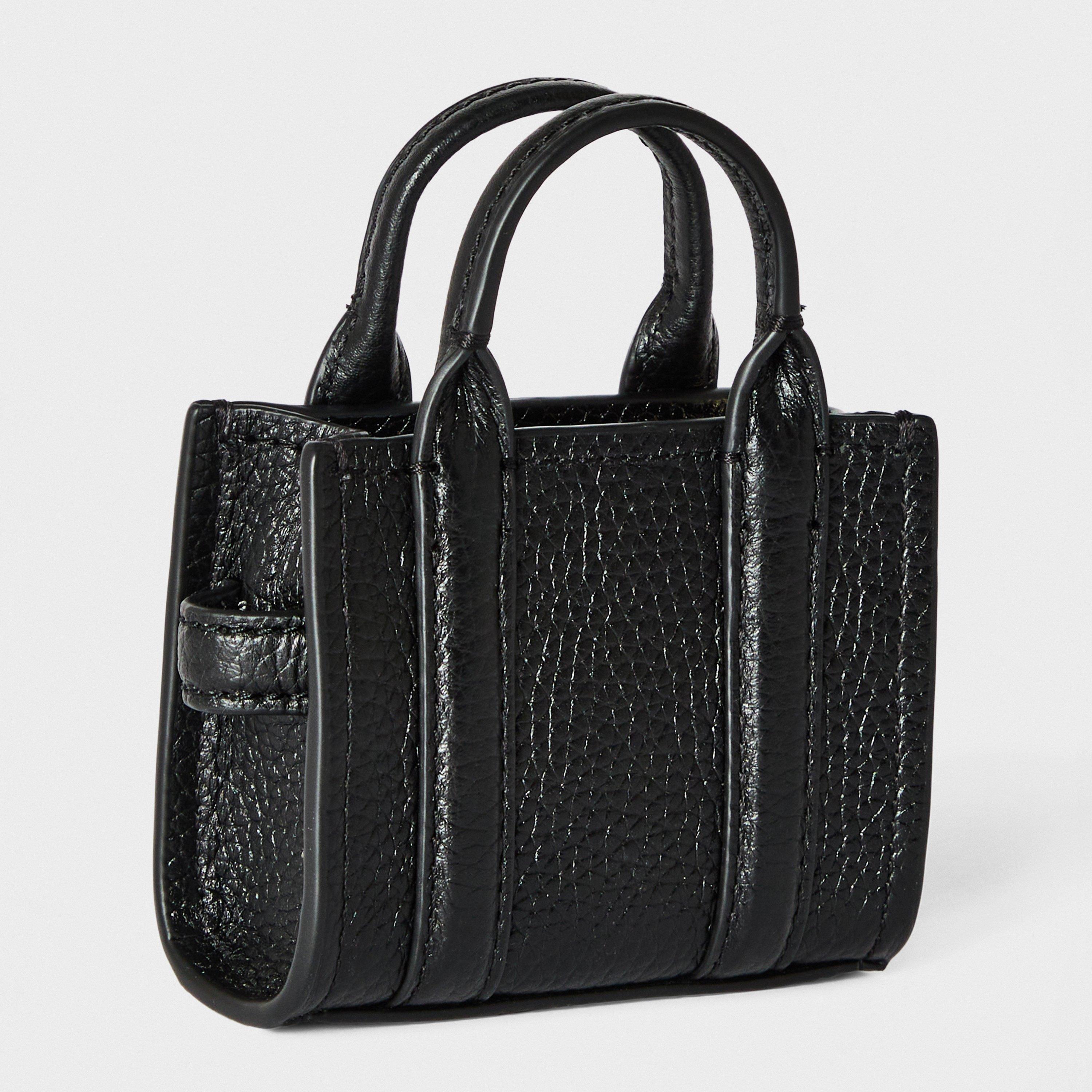 Black - Marc Jacobs - Women's Tote Charm Keyring - 2