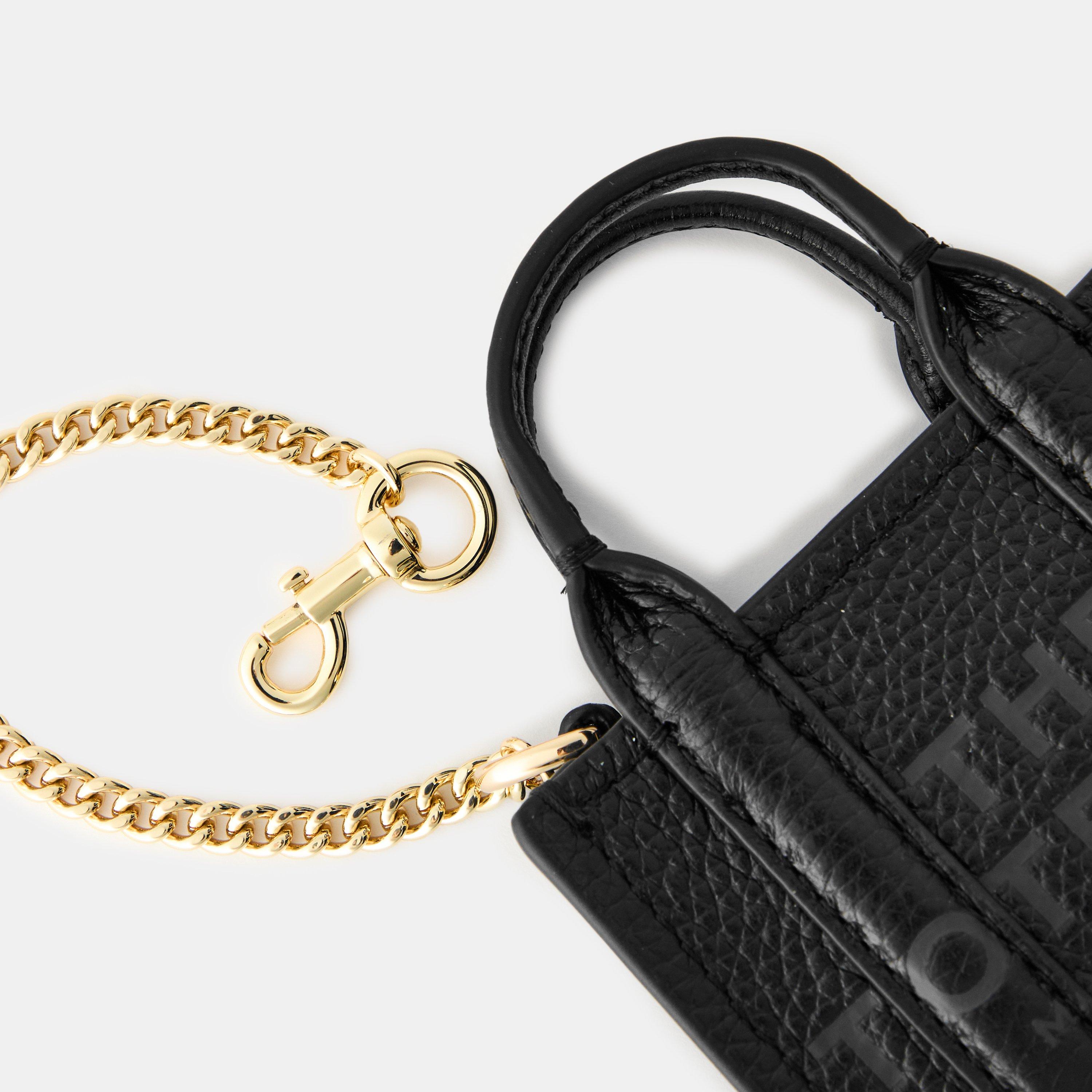 Black - Marc Jacobs - Women's Tote Charm Keyring - 3