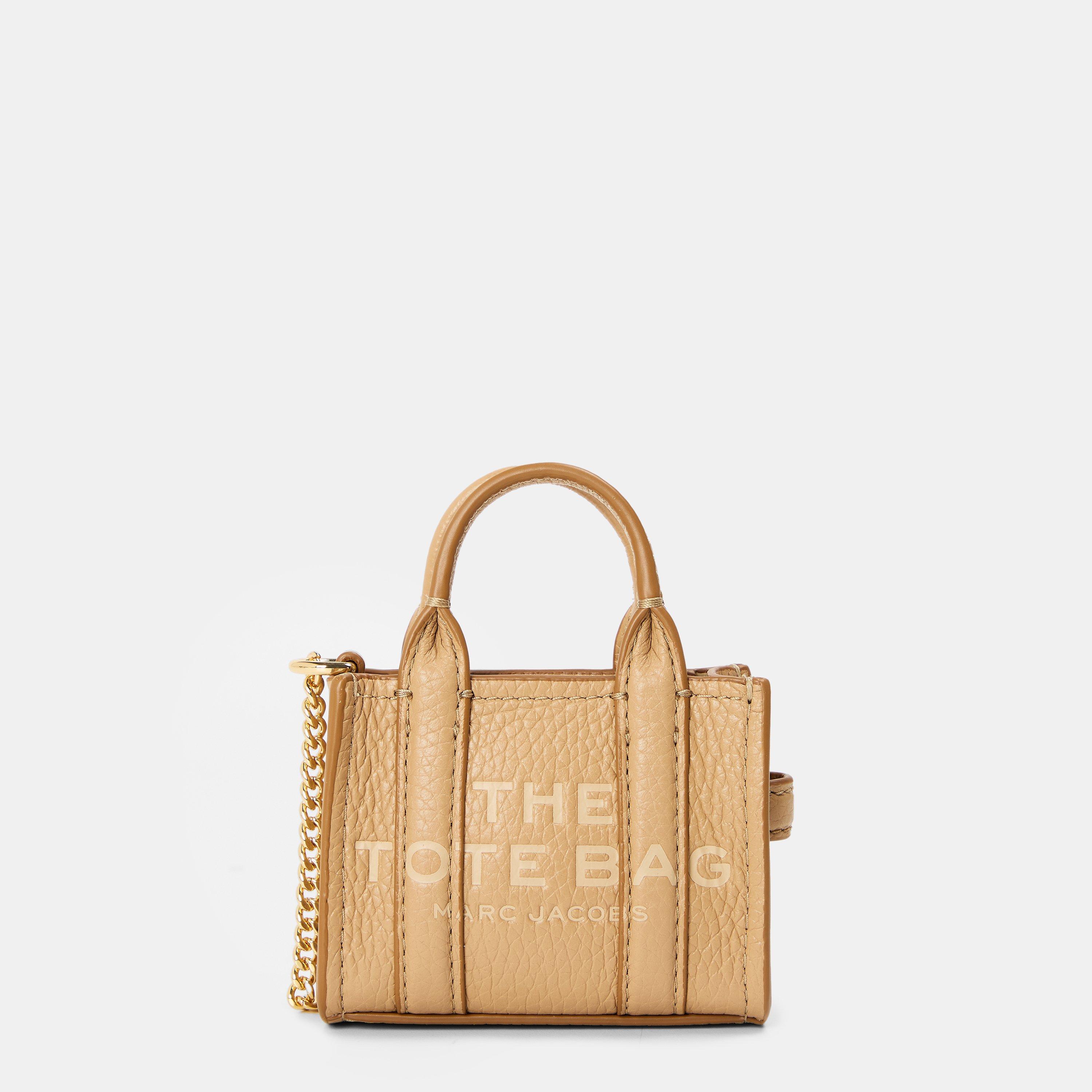 Marc Jacobs Women's Tote Charm Keyring - Camel