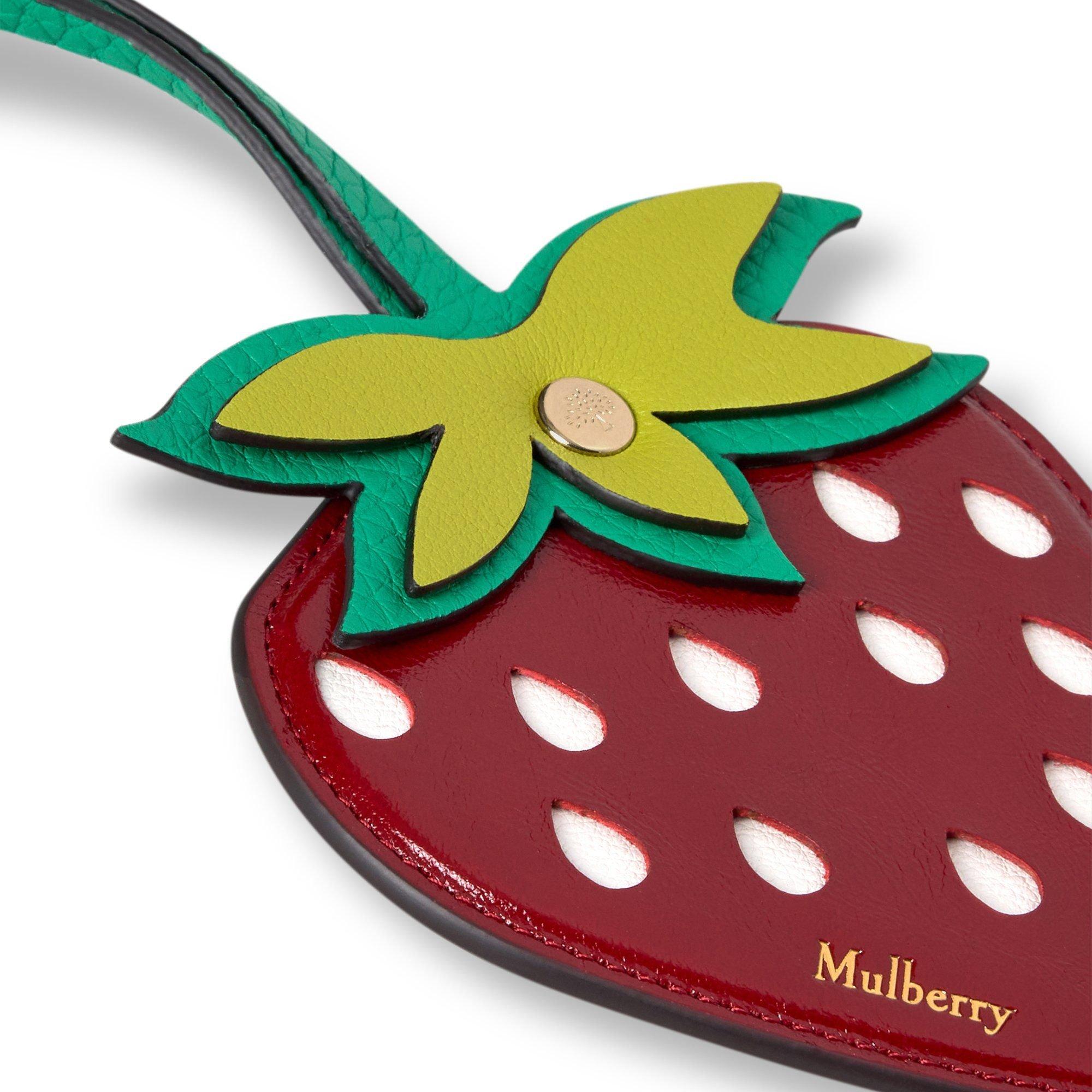 Mixed - Mulberry - Strawberry Bag Charm - 2