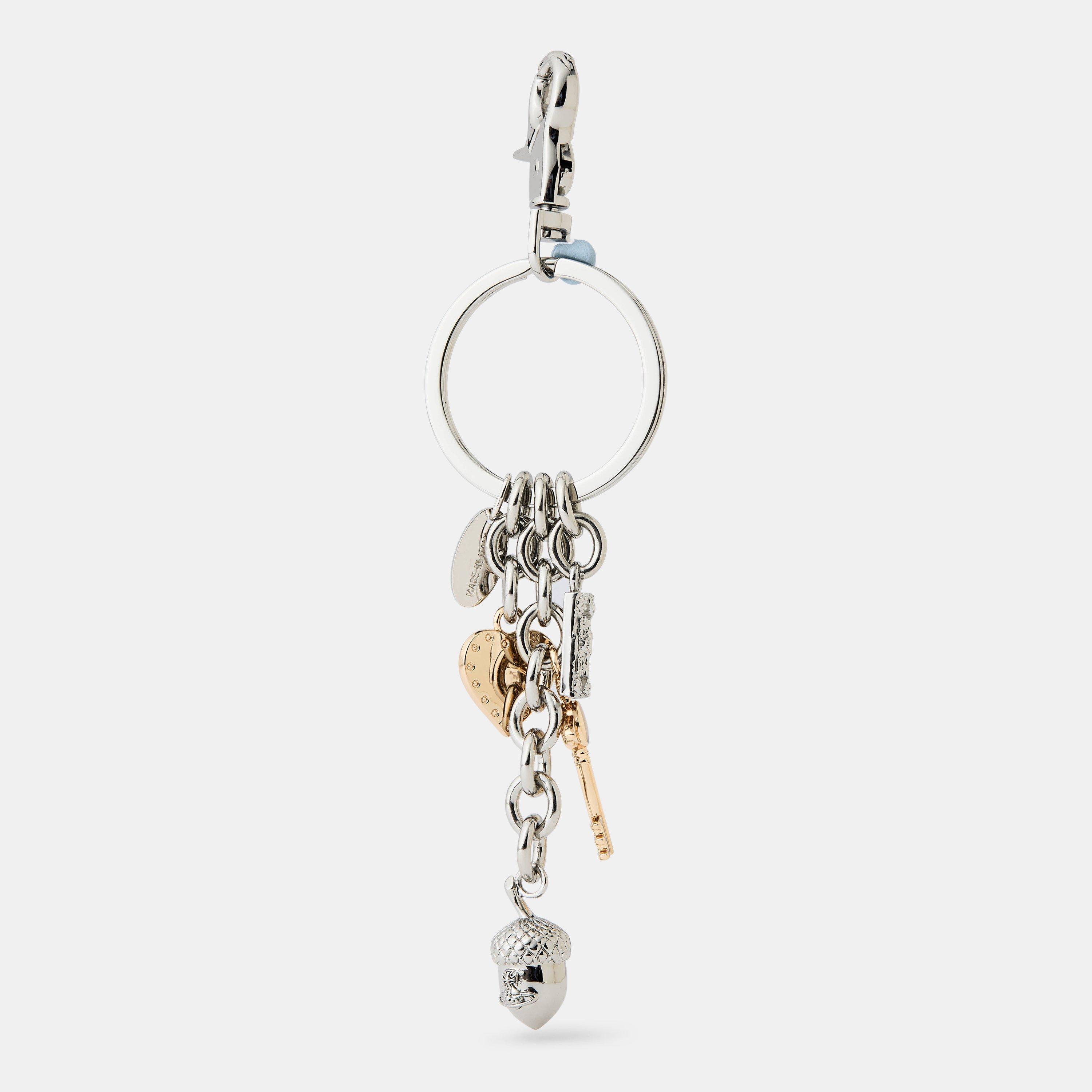 Vivienne Westwood Women's Viv Charm Keyring - Silver