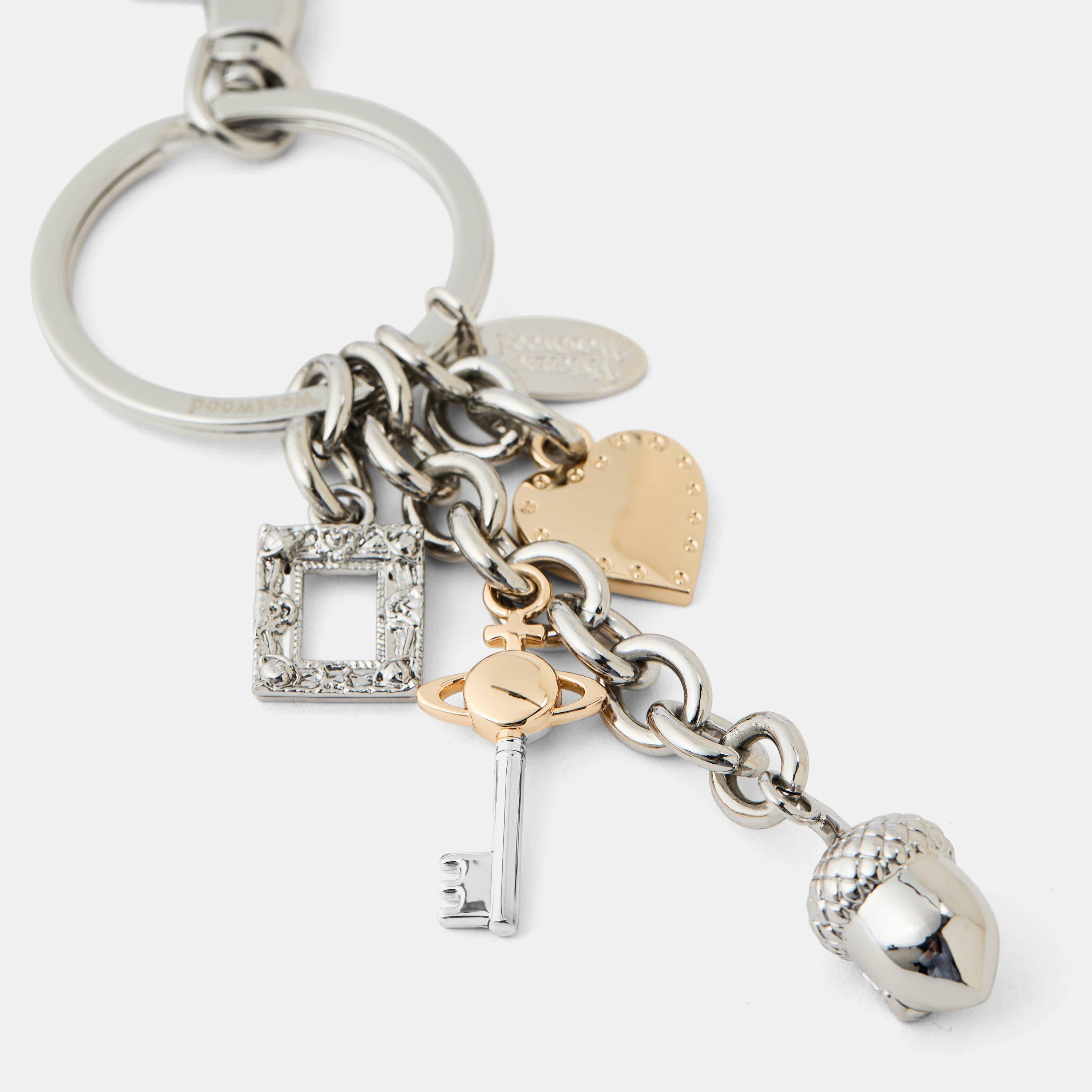 Silver - Vivienne Westwood - Viv CharmKeyring Ld61 - 2