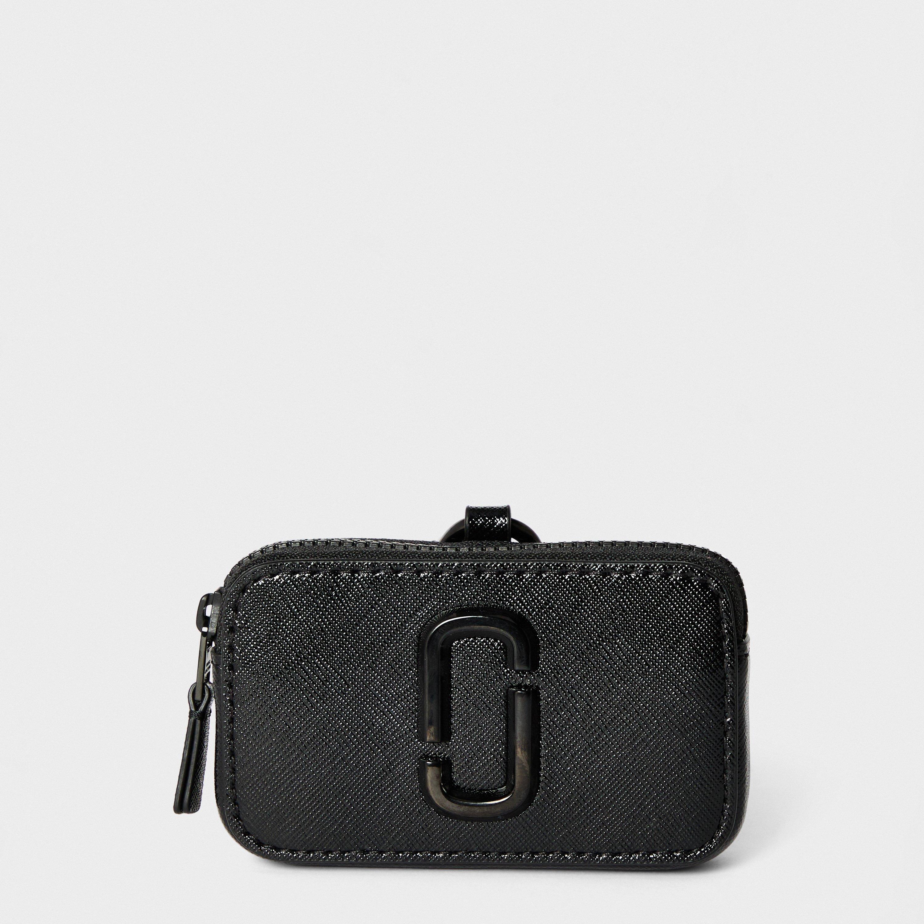 Marc Jacobs Women's Charm Shiny Metal Keyring - Black