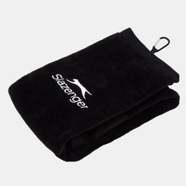 Slazenger Golf Towel with Carabiner Clip