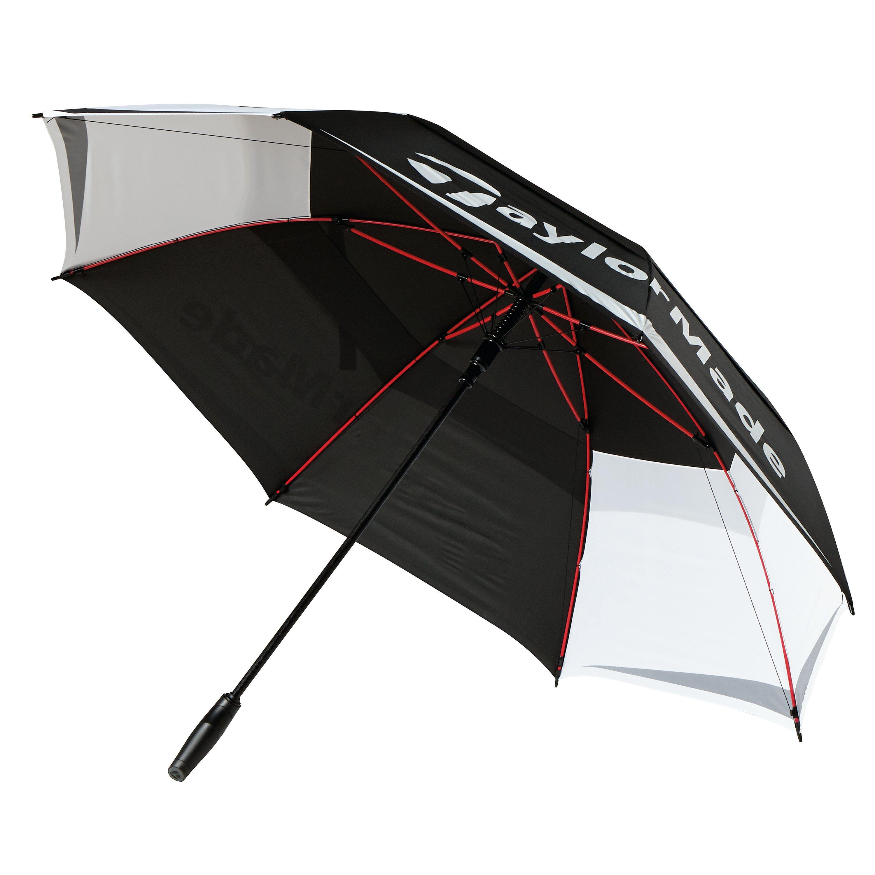 Black - TaylorMade - Double Canopy Umbrella - 2